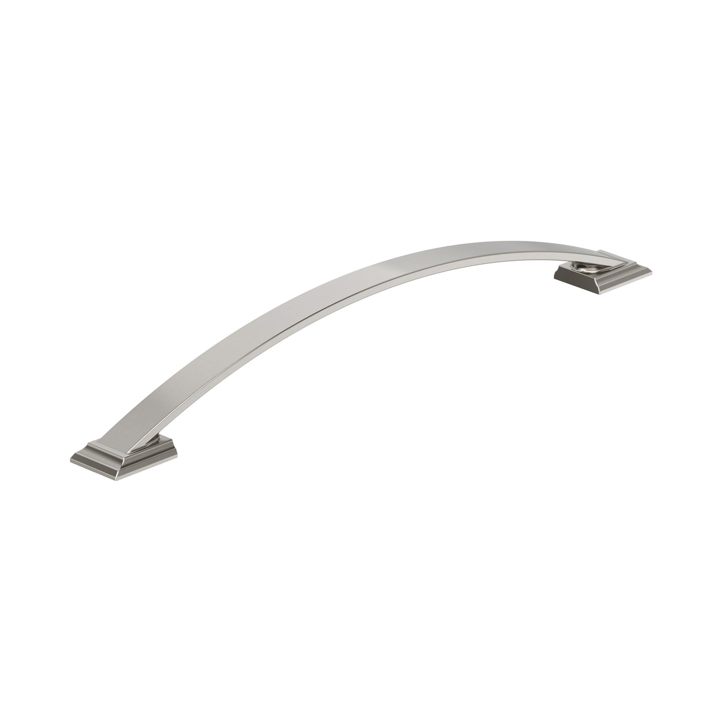 Amerock Candler Pull - 10-1/16 inch (256mm) CTC - Satin Nickel