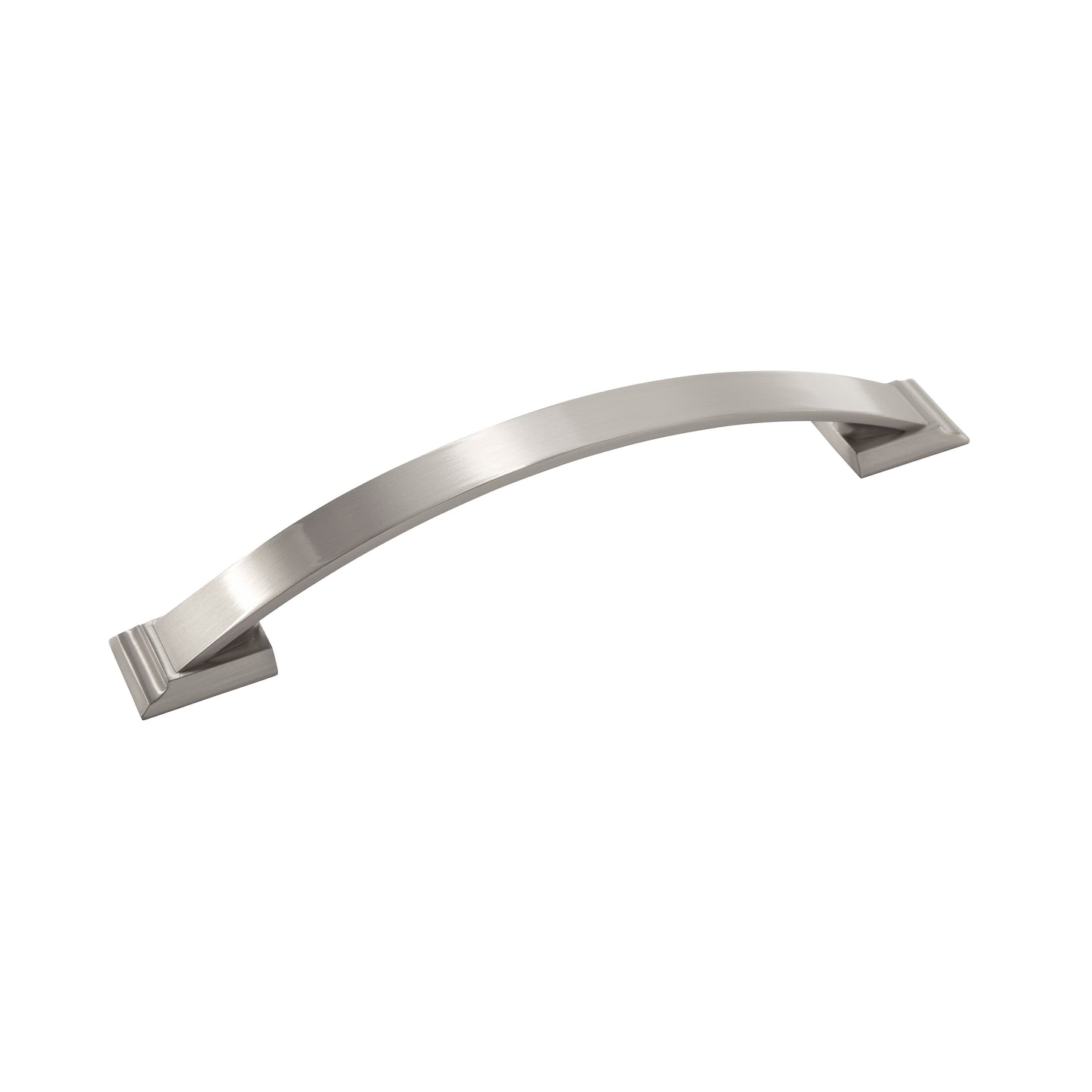 Amerock Candler Pull - 6-5/16 inch (160mm) CTC - Satin Nickel