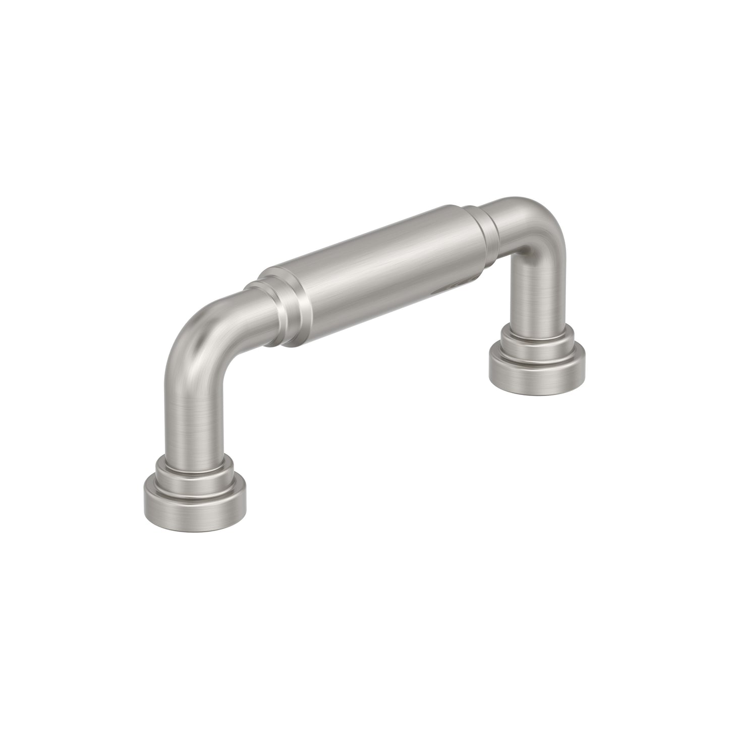 Amerock Coble Pull - 3 inch (76mm) CTC - Satin Nickel