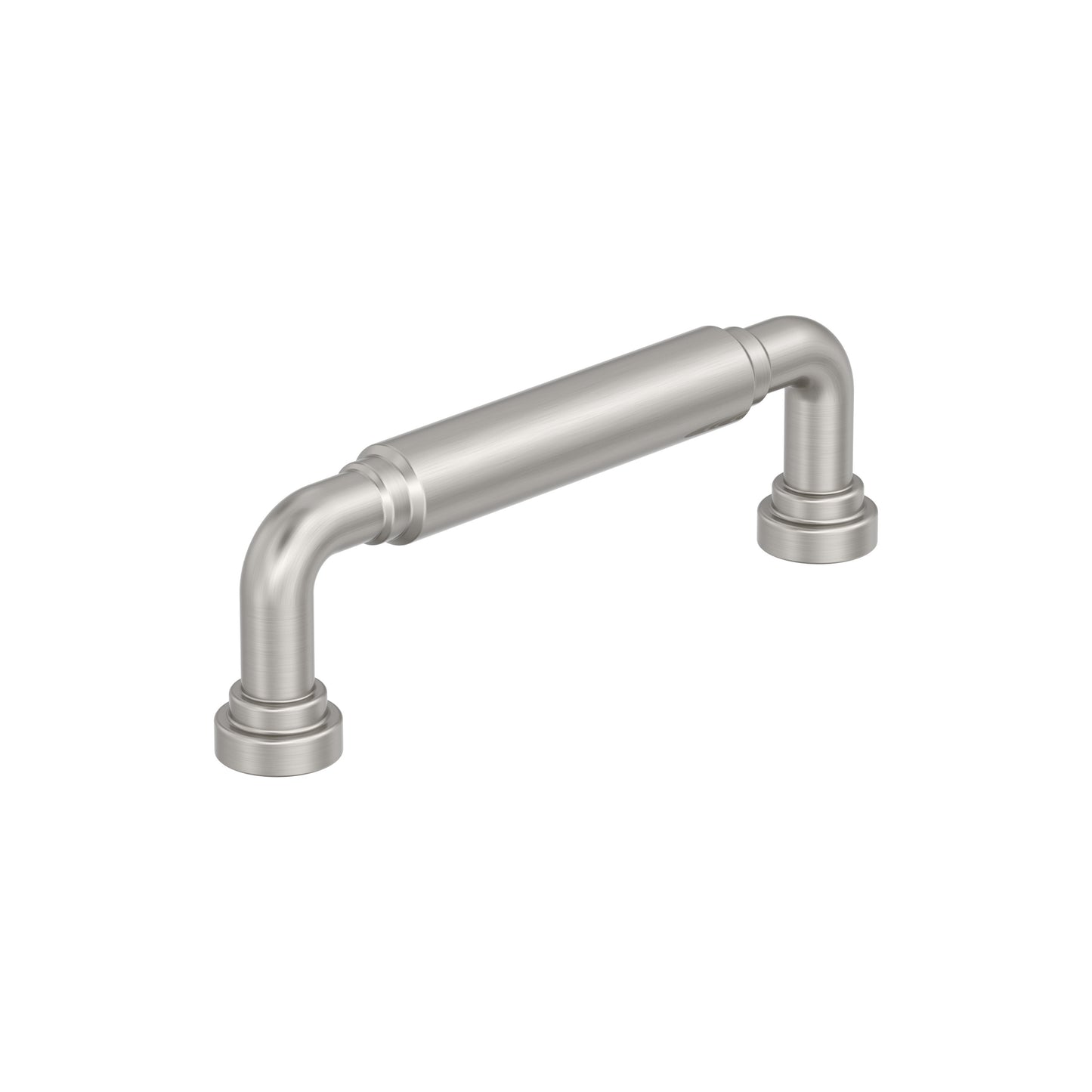 Amerock Coble Pull - 3-3/4 inch (96mm) CTC - Satin Nickel