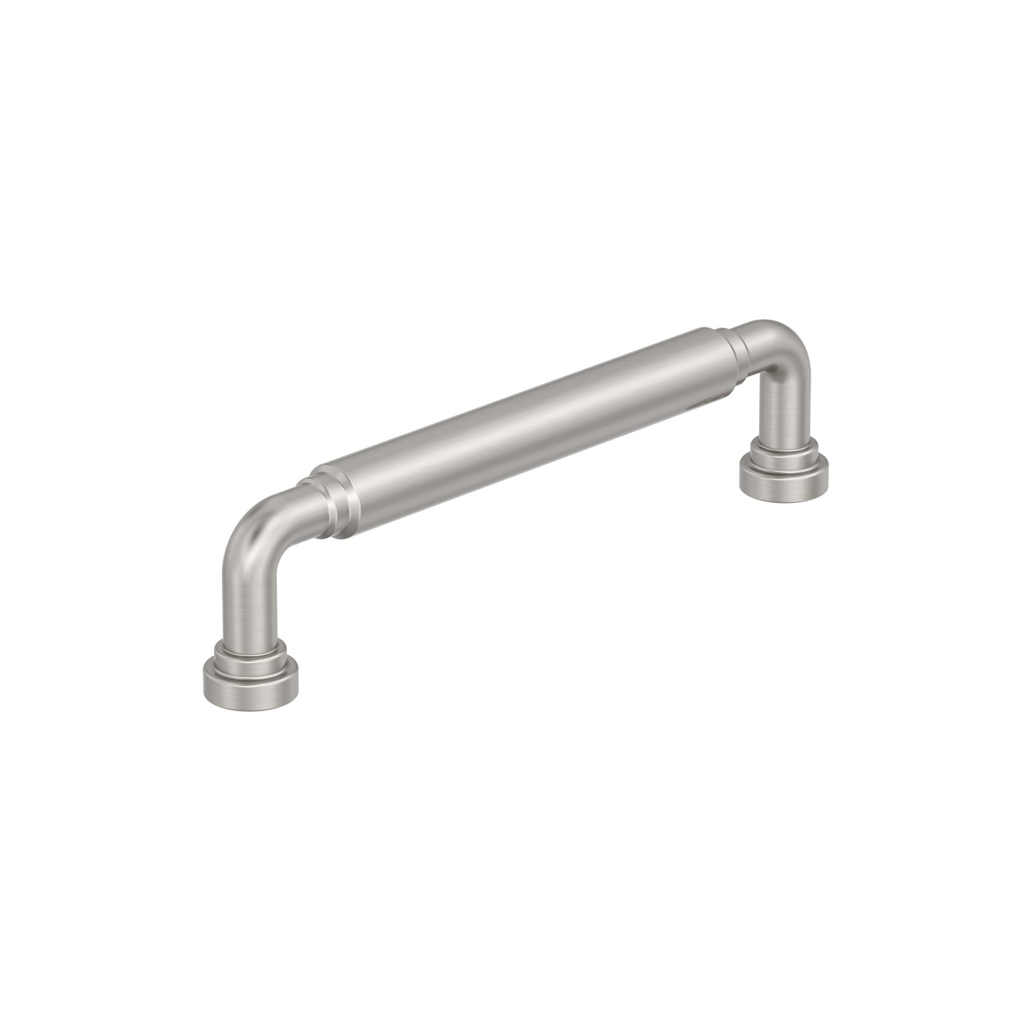Amerock Coble Pull - 5-1/16 inch (128mm) CTC - Satin Nickel