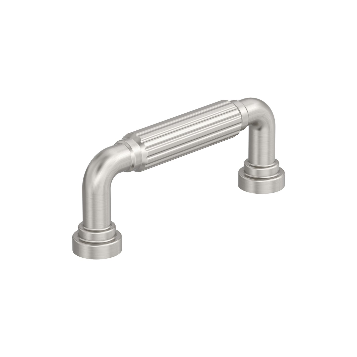 Amerock Cowrie Pull - 3 inch (76mm) CTC - Satin Nickel