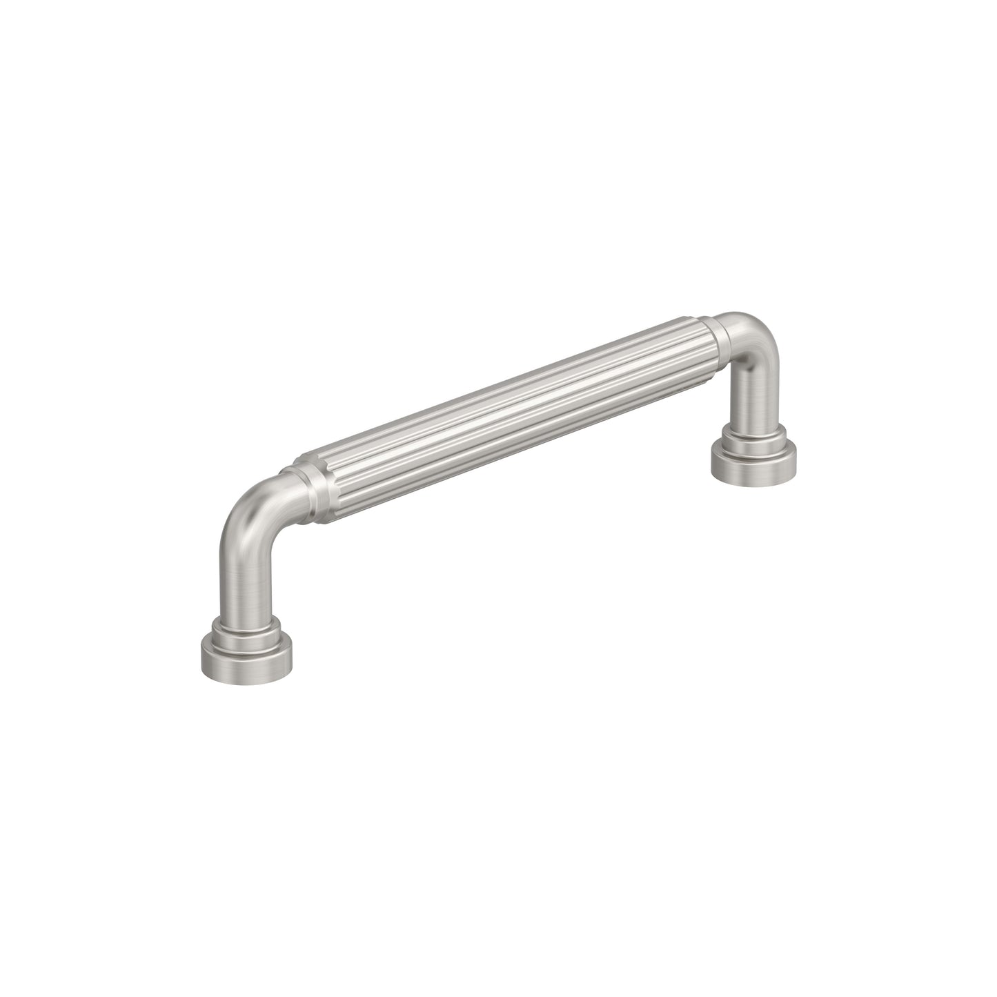 Amerock Cowrie Pull - 5-1/16 inch (128mm) CTC - Satin Nickel