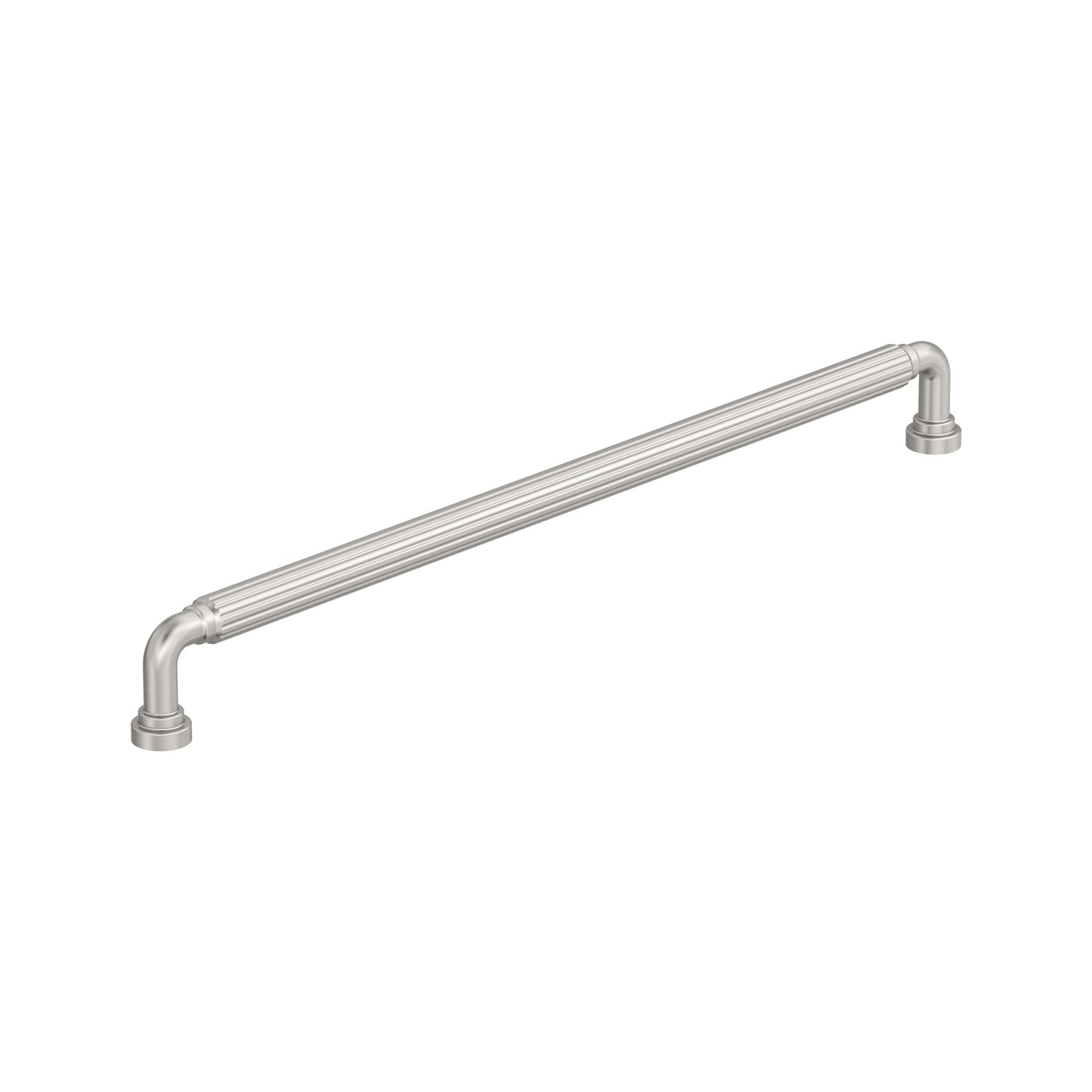 Amerock Cowrie Pull - 12-5/8 inch (320mm) CTC - Satin Nickel