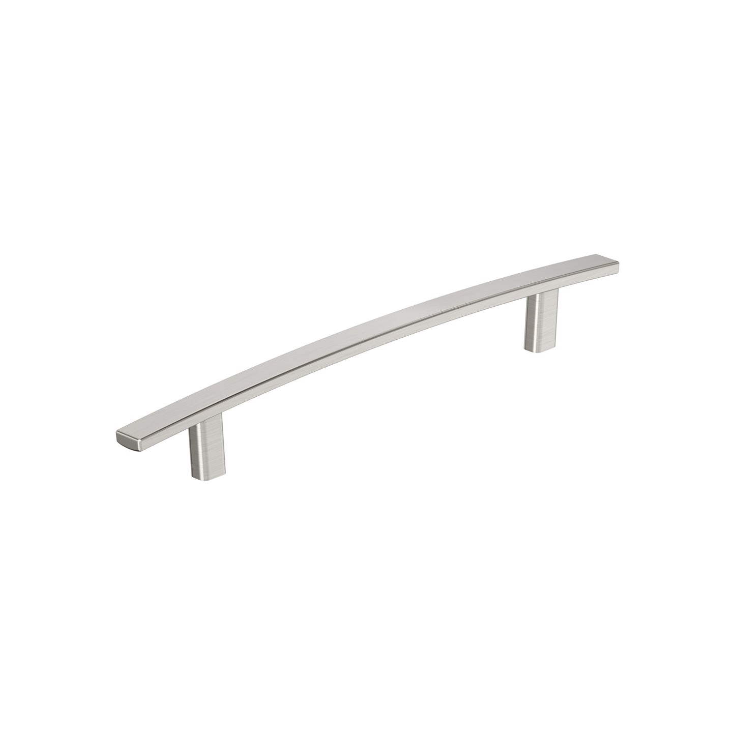 Amerock Cyprus Pull - 7-9/16 inch (192mm) CTC - Satin Nickel