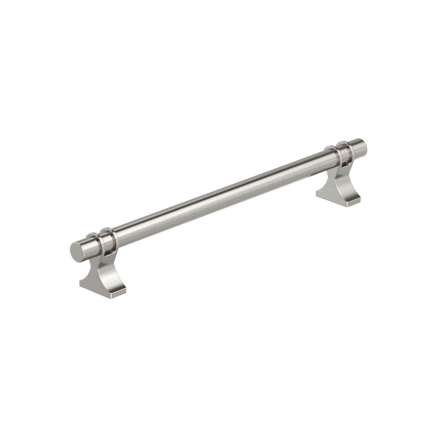 Amerock Davenport Pull - 7-9/16 inch (192mm) CTC - Satin Nickel
