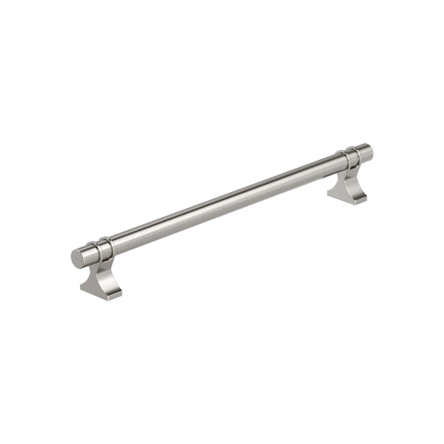 Amerock Davenport Pull - 8-13/16 inch (224mm) CTC - Satin Nickel