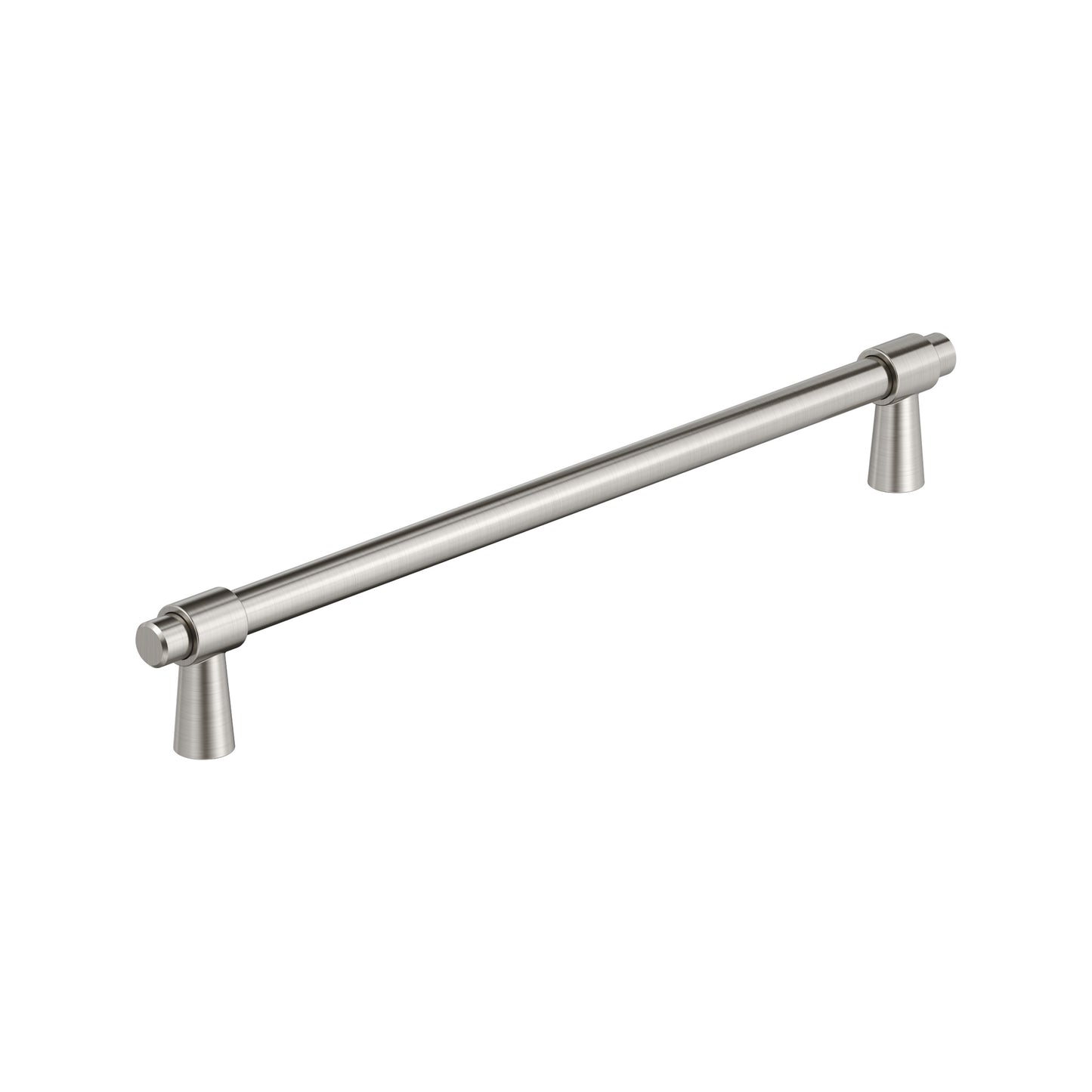 Amerock Destine Pull - 10-1/16 inch (256mm) CTC - Satin Nickel