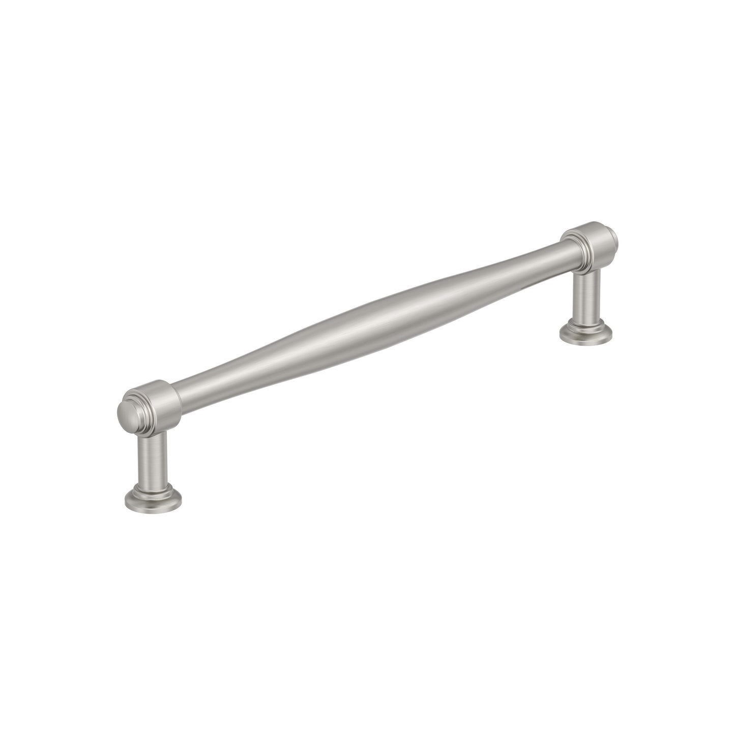 Amerock Enlivity Pull - 7-9/16 inch (192mm) CTC - Satin Nickel