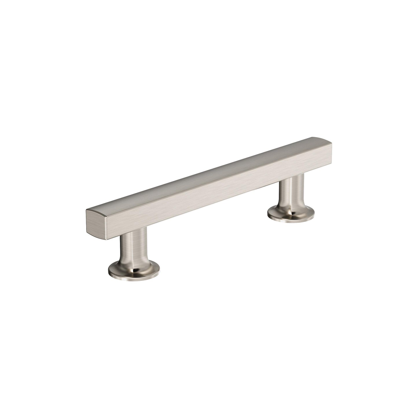Amerock Everett Pull - 3-3/4 inch (96mm) CTC - Satin Nickel