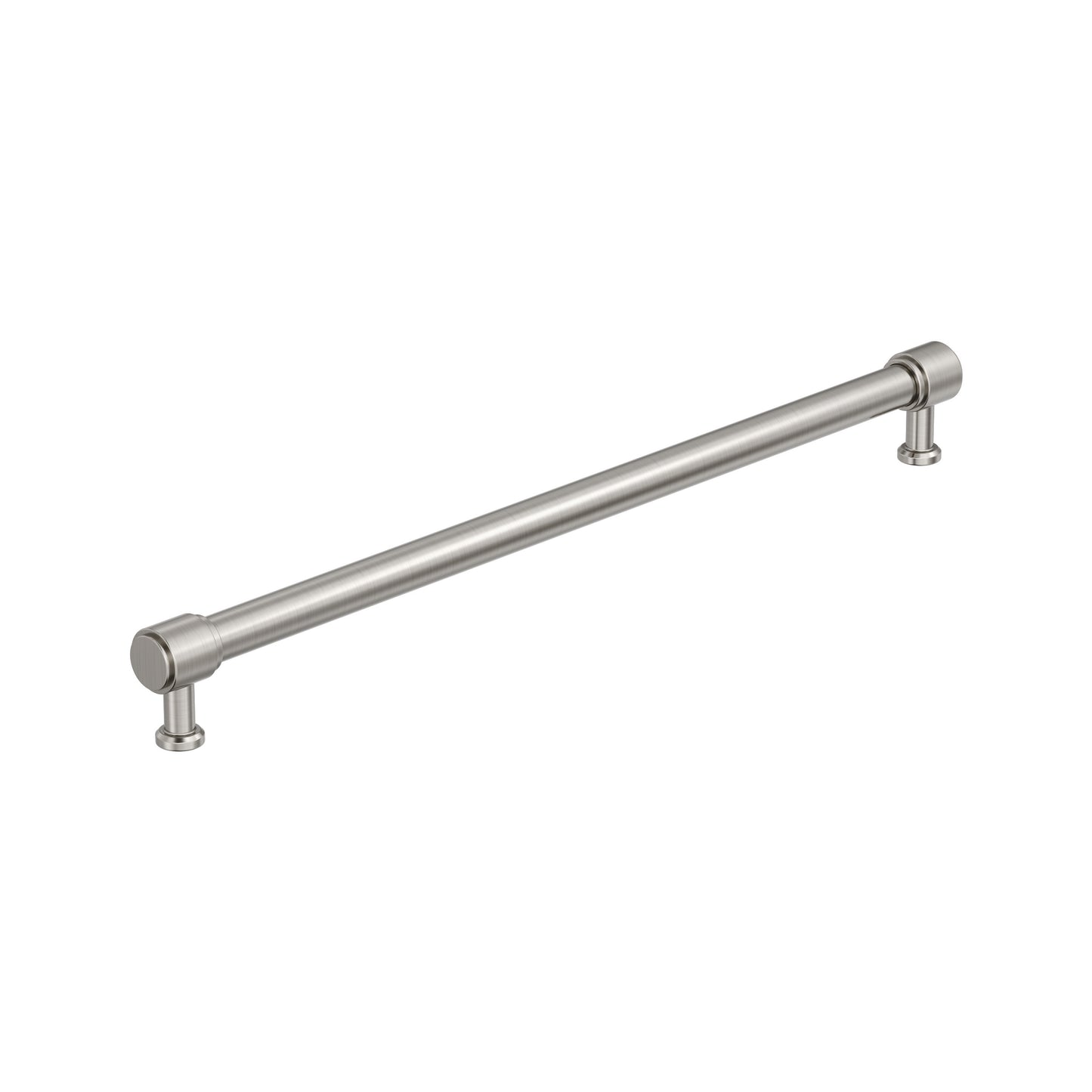 Amerock Faircrest Pull - 12-5/8 inch (320mm) CTC - Satin Nickel