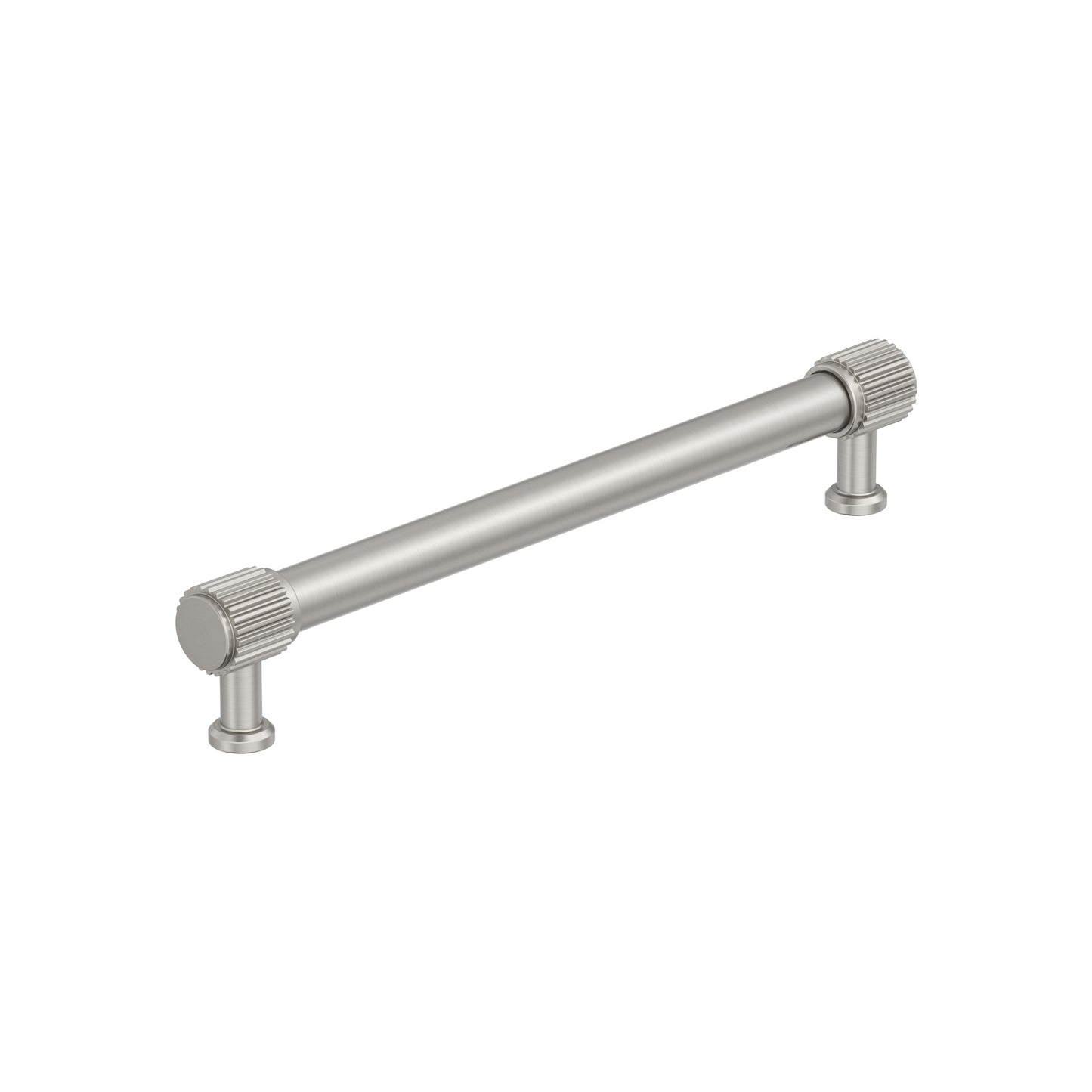 Amerock Farewind Pull - 7-9/16 inch (192mm) CTC - Satin Nickel