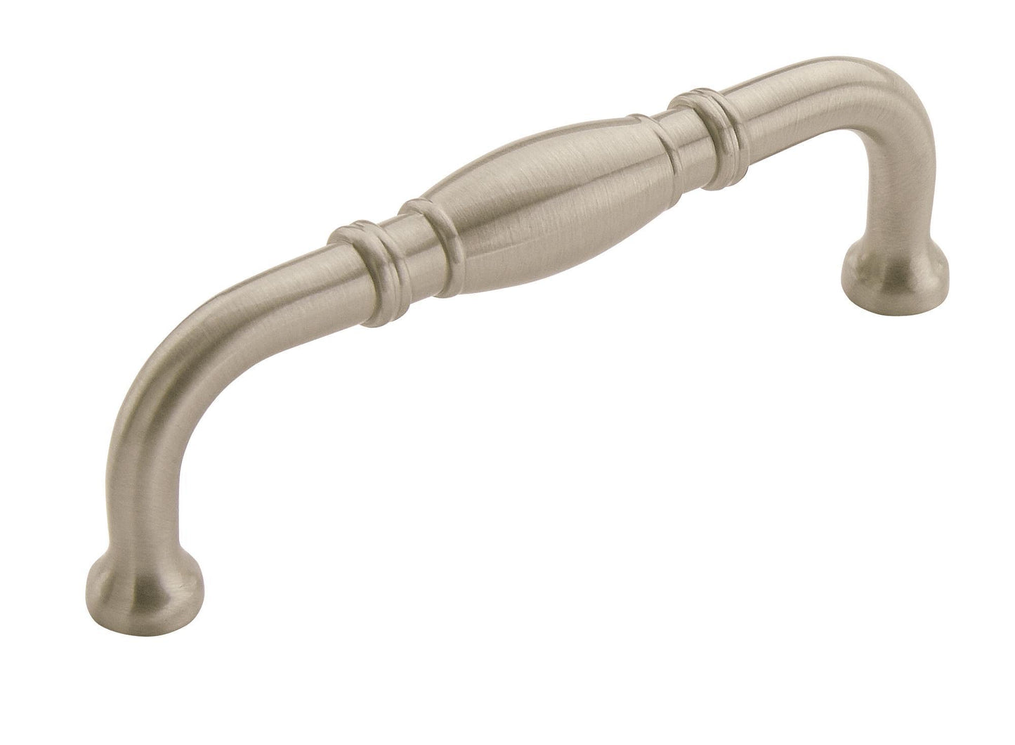 Amerock Granby Pull - 3-3/4 inch (96mm) CTC - Satin Nickel