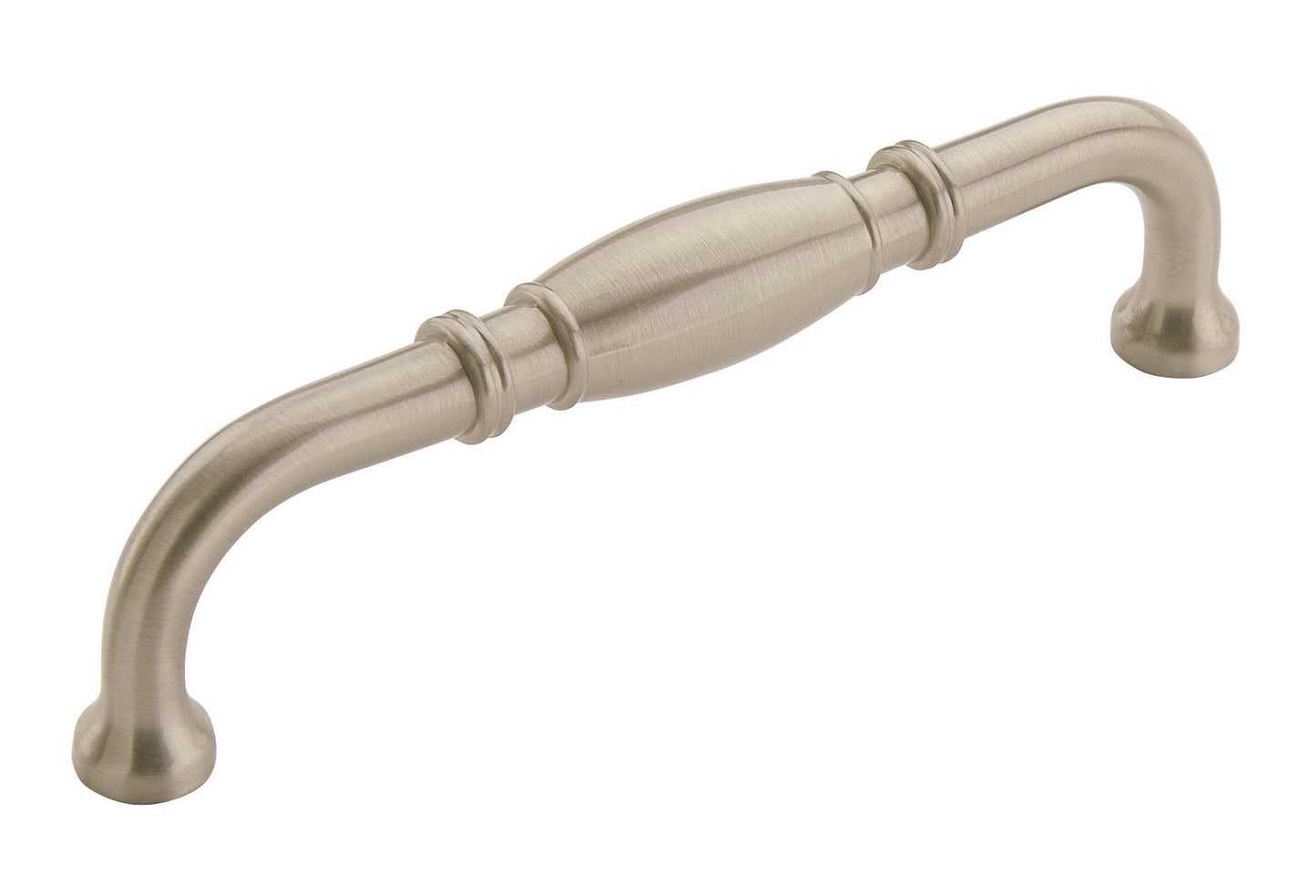 Amerock Granby Pull - 5-1/16 inch (128mm) CTC - Satin Nickel