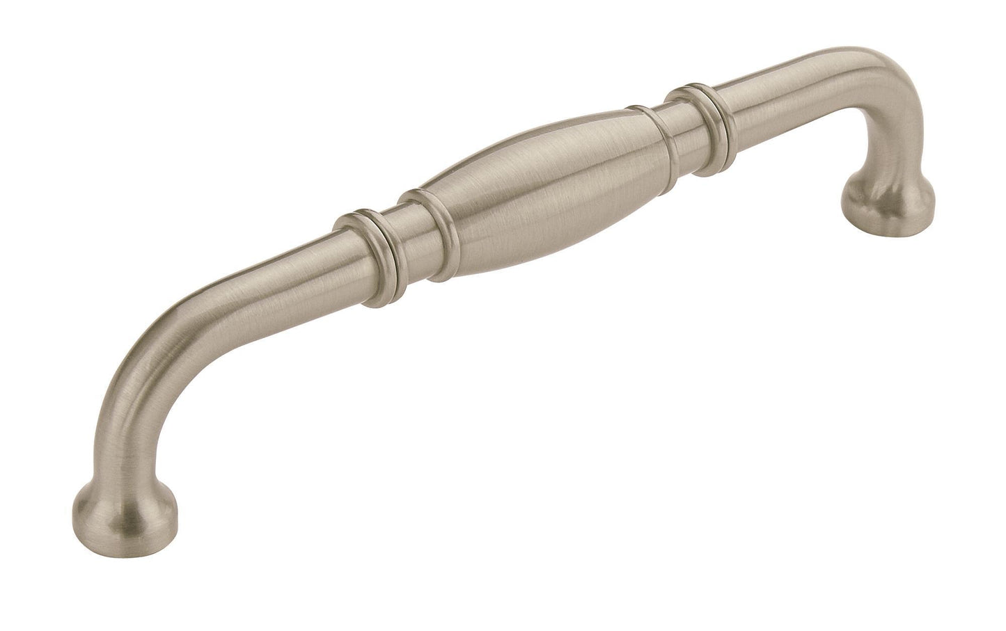 Amerock Granby Pull - 6-5/16 inch (160mm) CTC - Satin Nickel