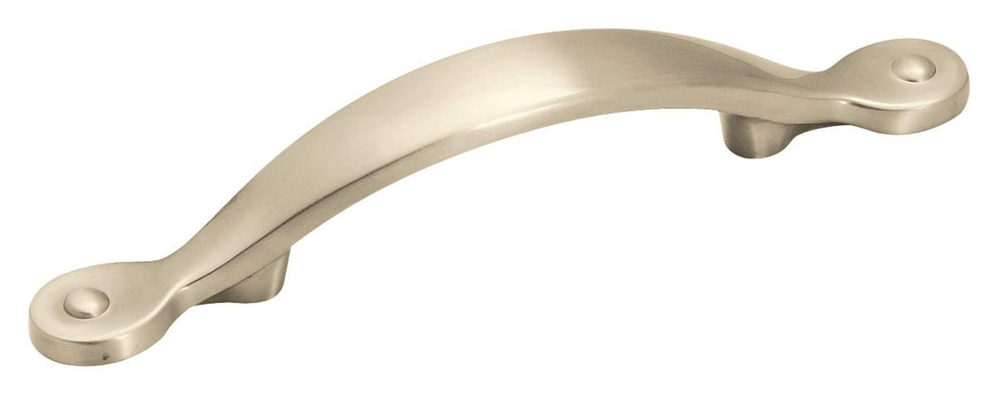 Amerock Inspirations Pull - 3 inch (76mm) CTC - Satin Nickel