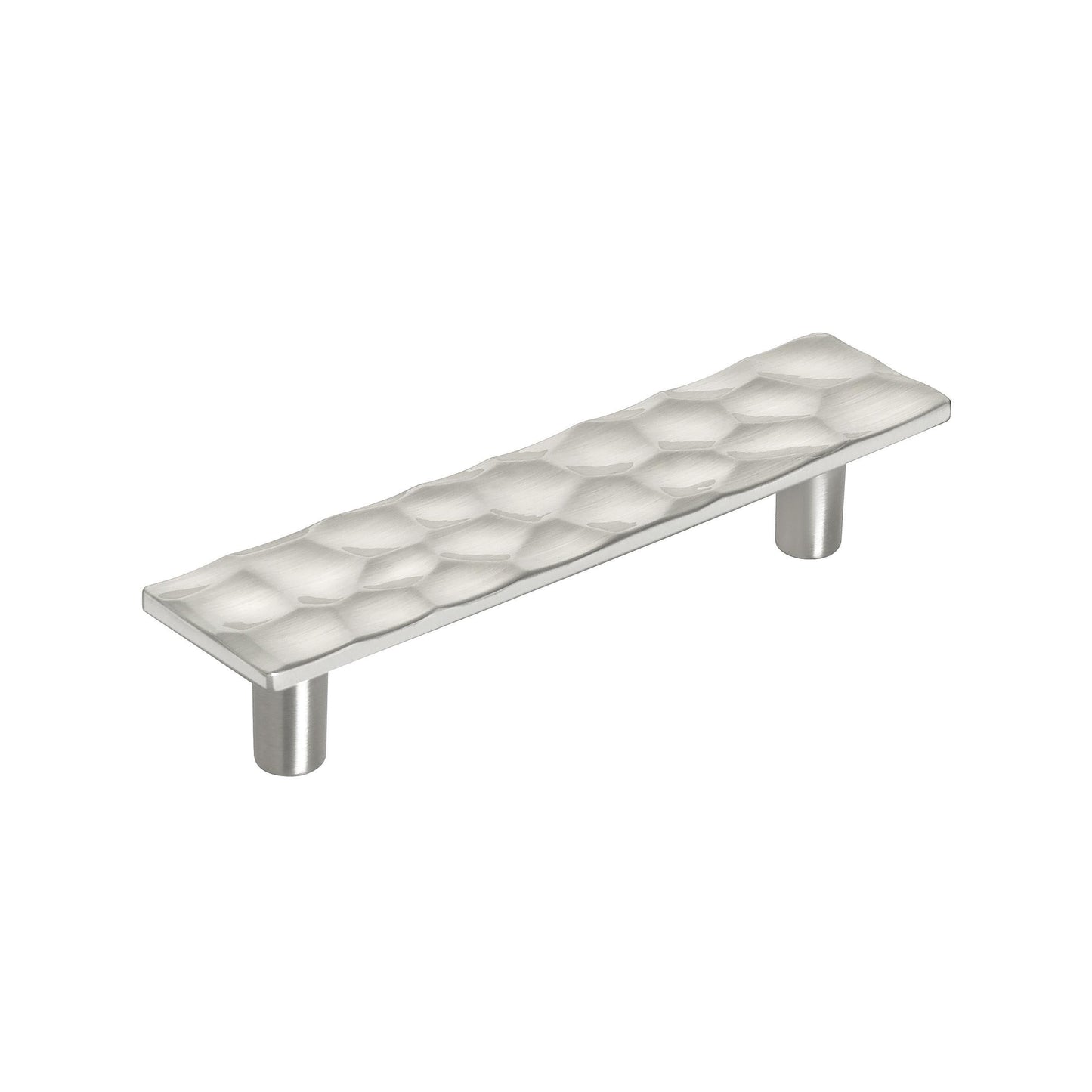 Amerock Kamari Pull - 3-3/4 inch (96mm) CTC - Satin Nickel