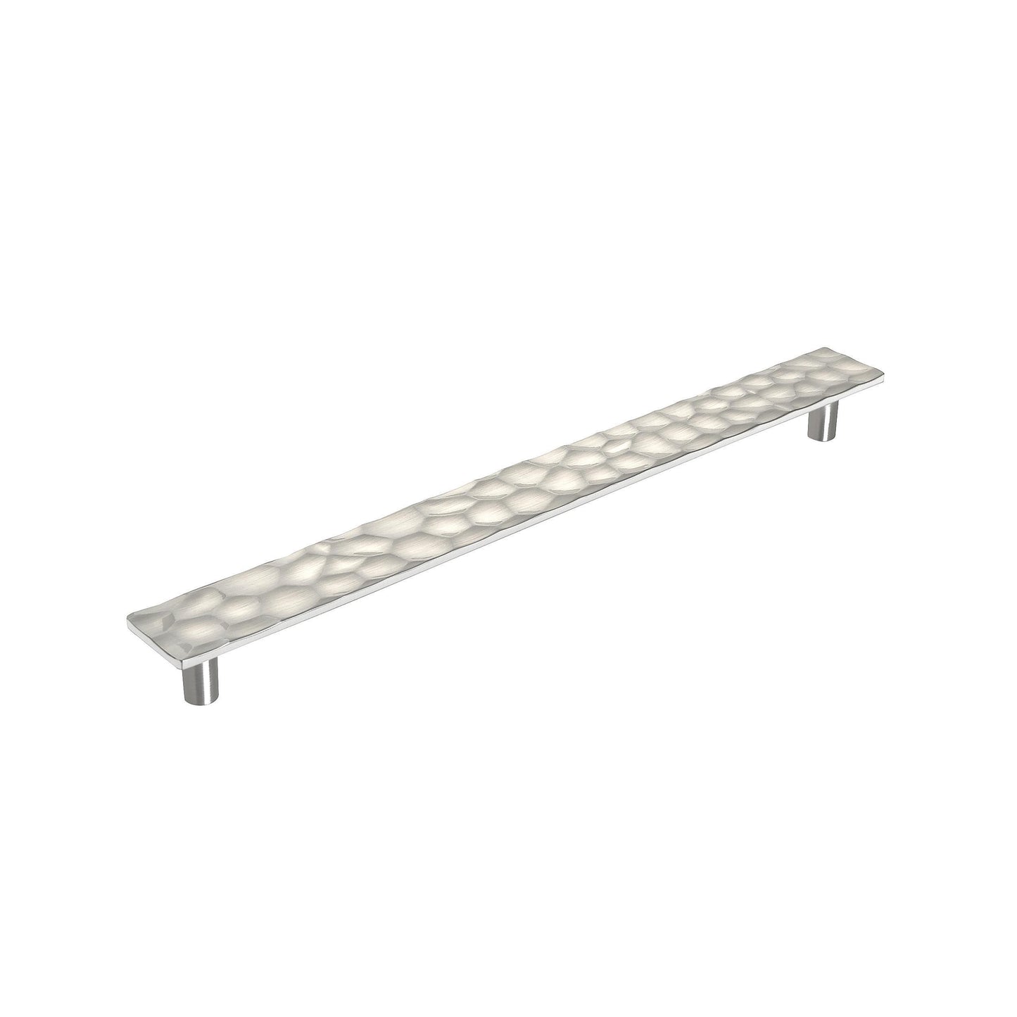 Amerock Kamari Pull - 10-1/16 inch (256mm) CTC - Satin Nickel