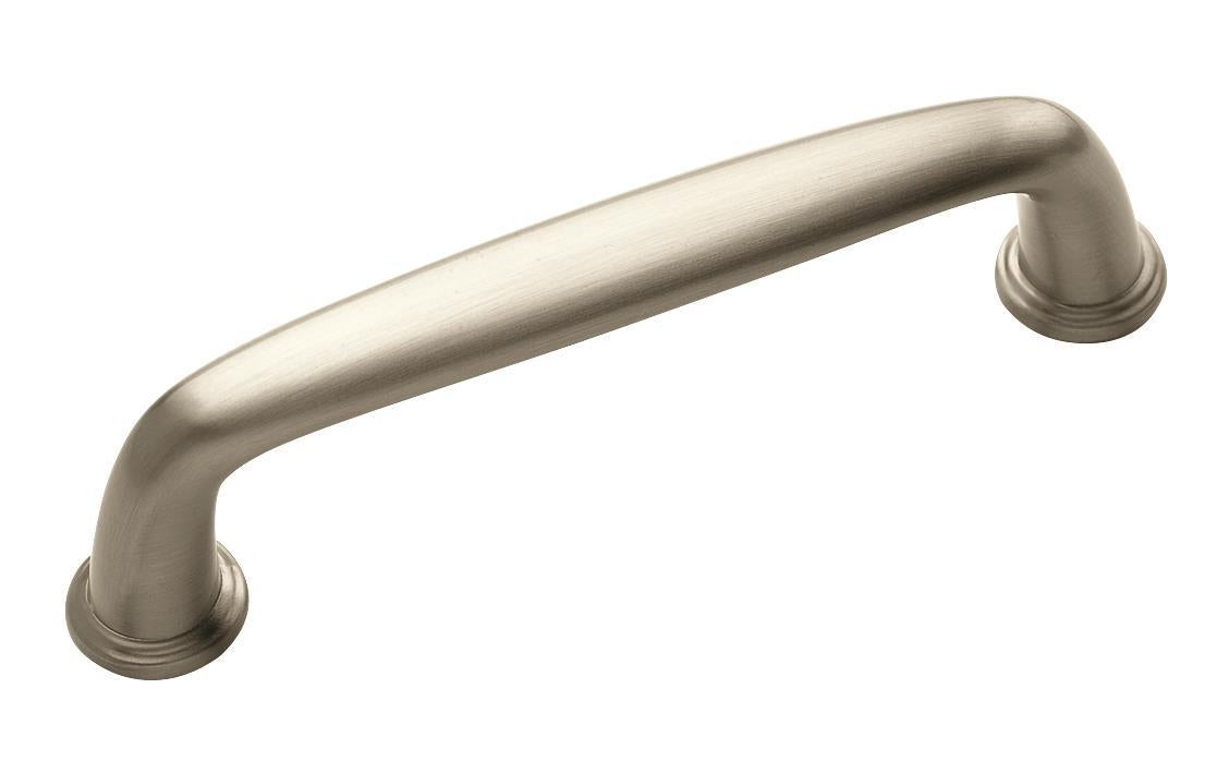 Amerock Kane Pull - 3-3/4 inch (96mm) CTC - Satin Nickel