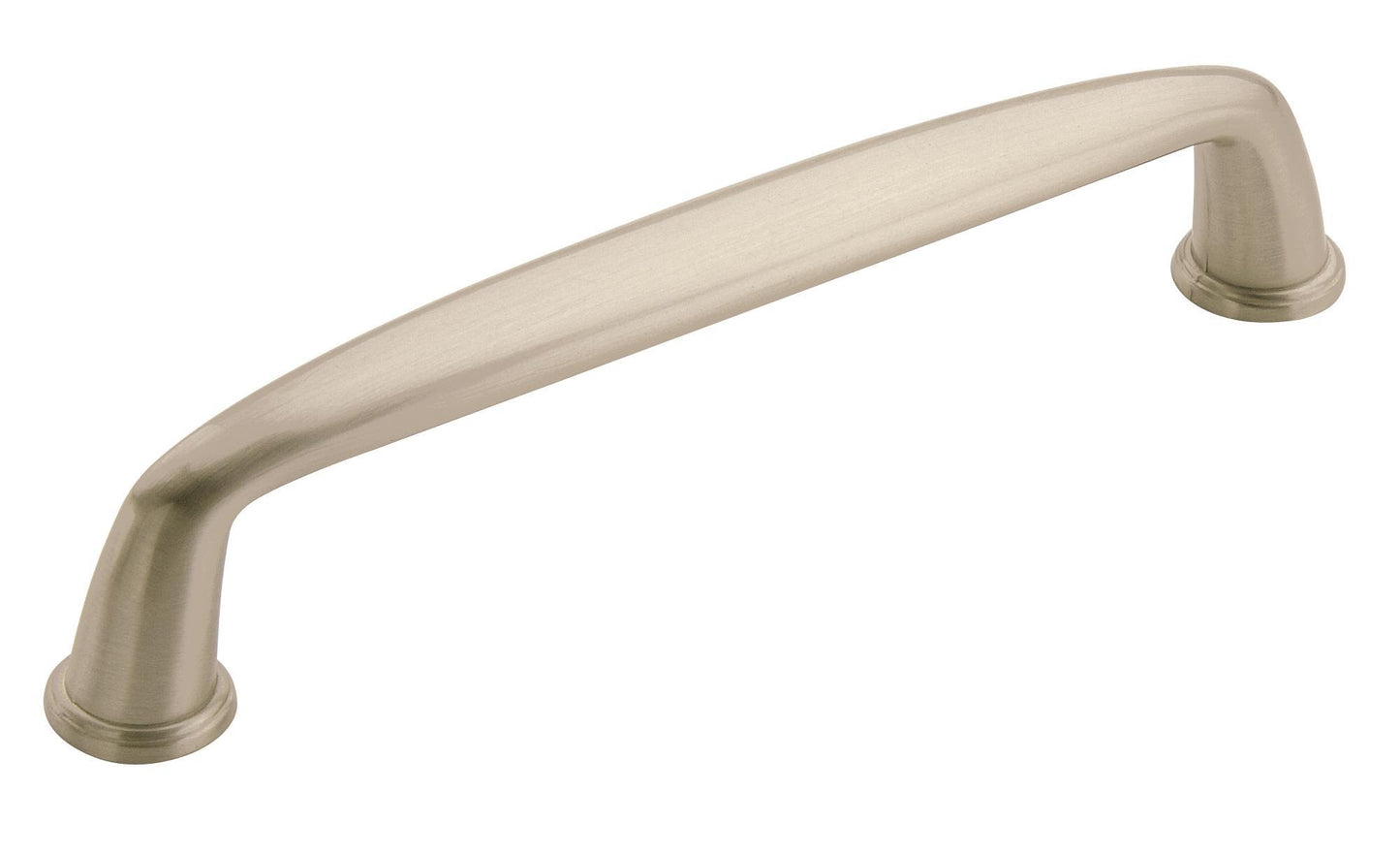 Amerock Kane Pull - 5-1/16 inch (128mm) CTC - Satin Nickel
