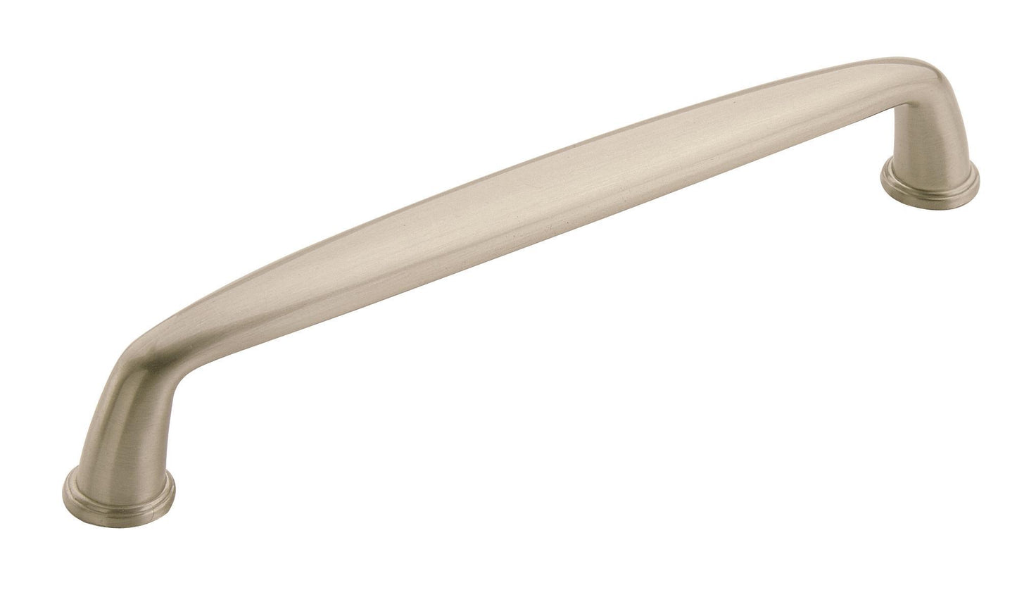 Amerock Kane Pull - 6-5/16 inch (160mm) CTC - Satin Nickel