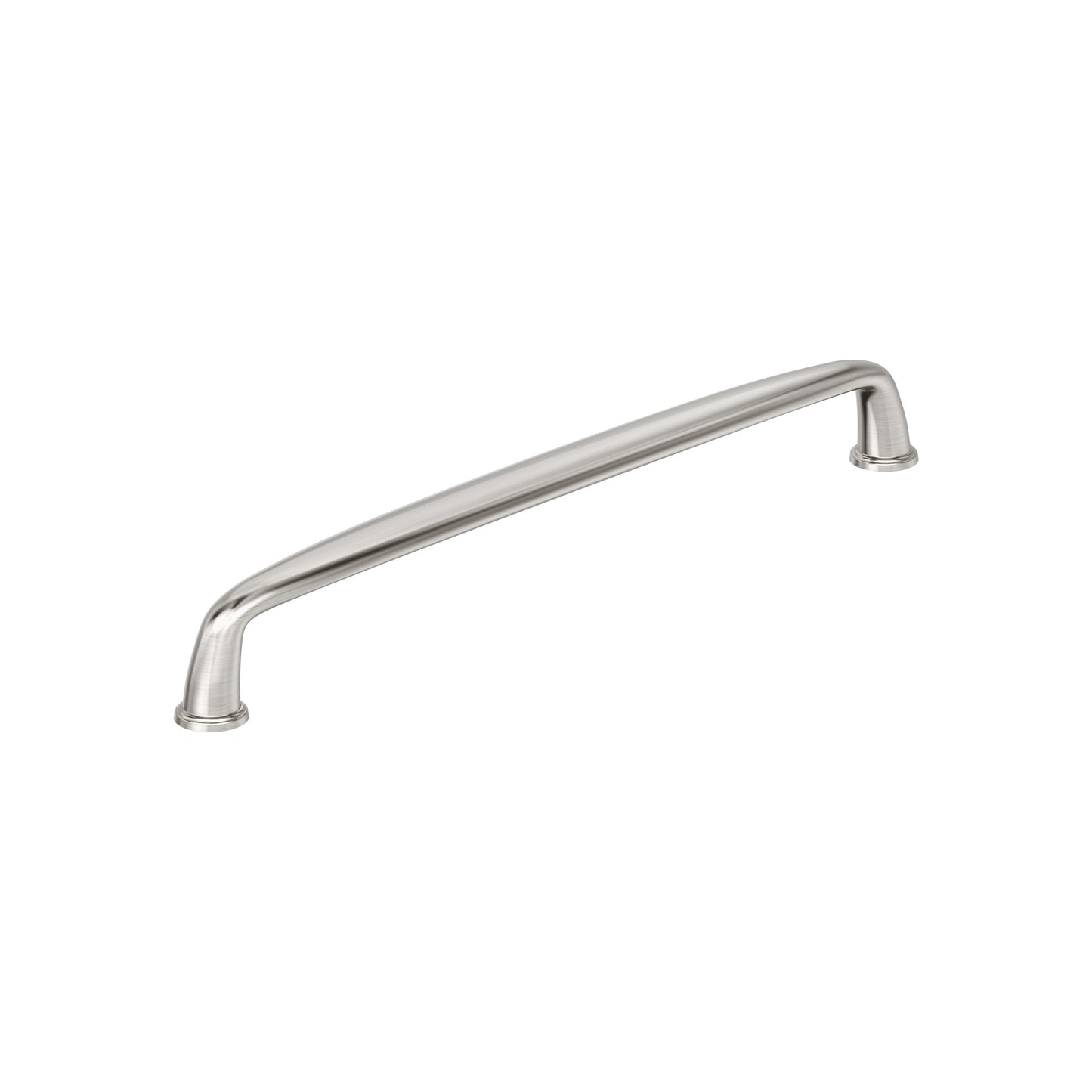 Amerock Kane Pull - 8-13/16 inch (224mm) CTC - Satin Nickel