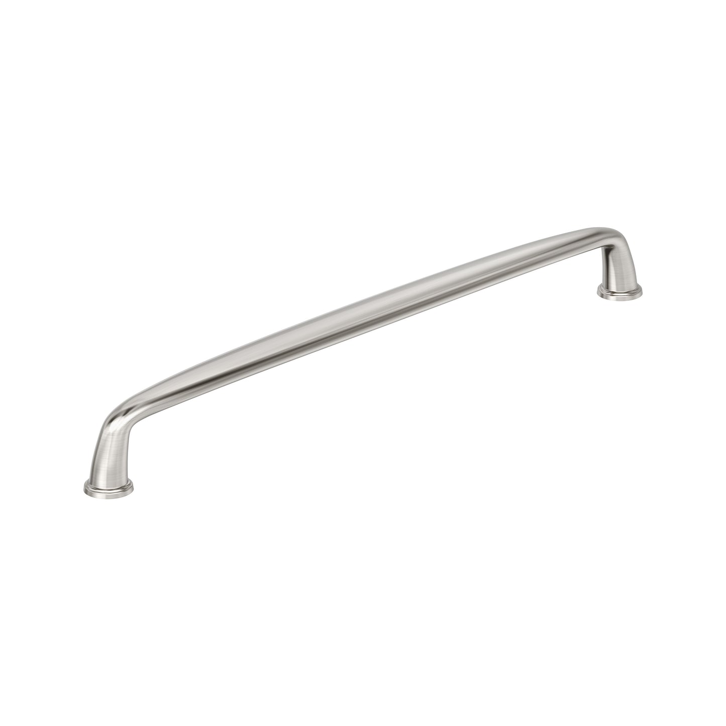 Amerock Kane Pull - 10-1/16 inch (256mm) CTC - Satin Nickel
