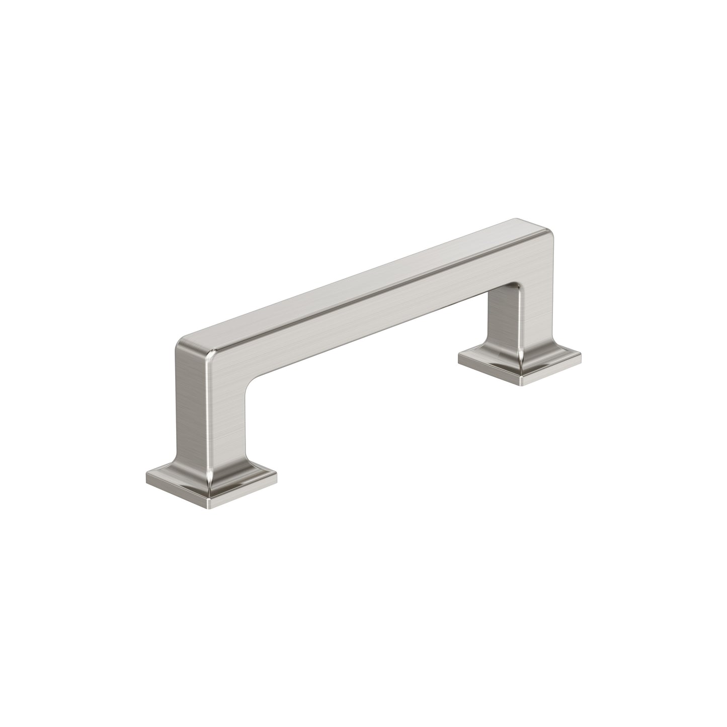 Amerock Lintel Pull - 3-3/4 inch (96mm) CTC - Satin Nickel