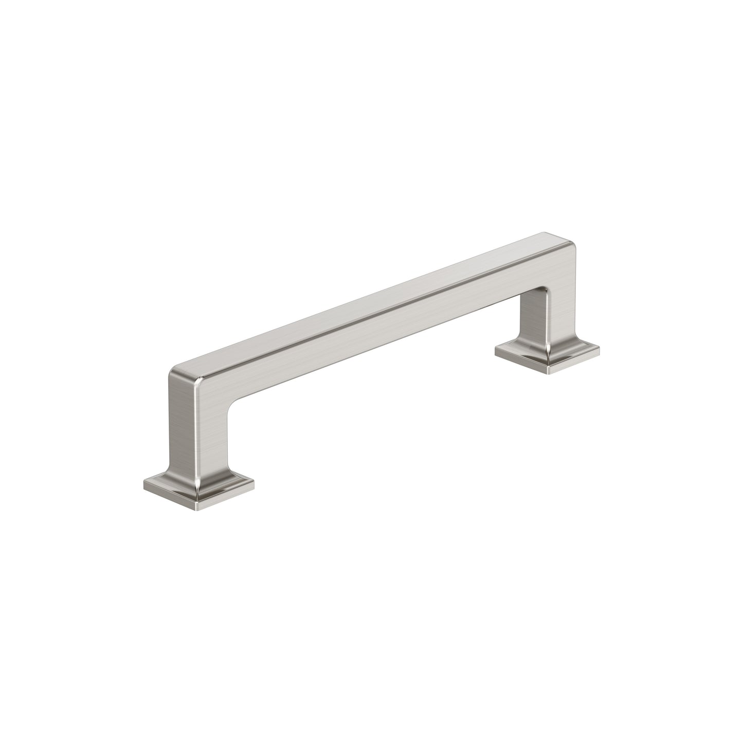 Amerock Lintel Pull - 5-1/16 inch (128mm) CTC - Satin Nickel
