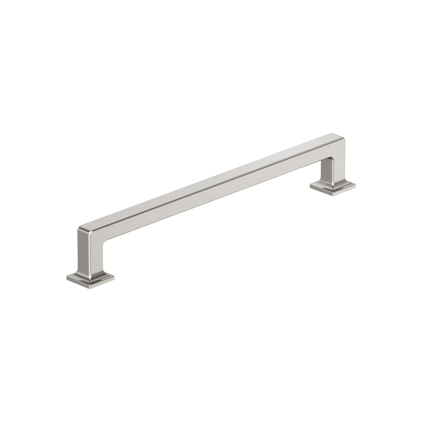 Amerock Lintel Pull - 8-13/16 inch (224mm) CTC - Satin Nickel