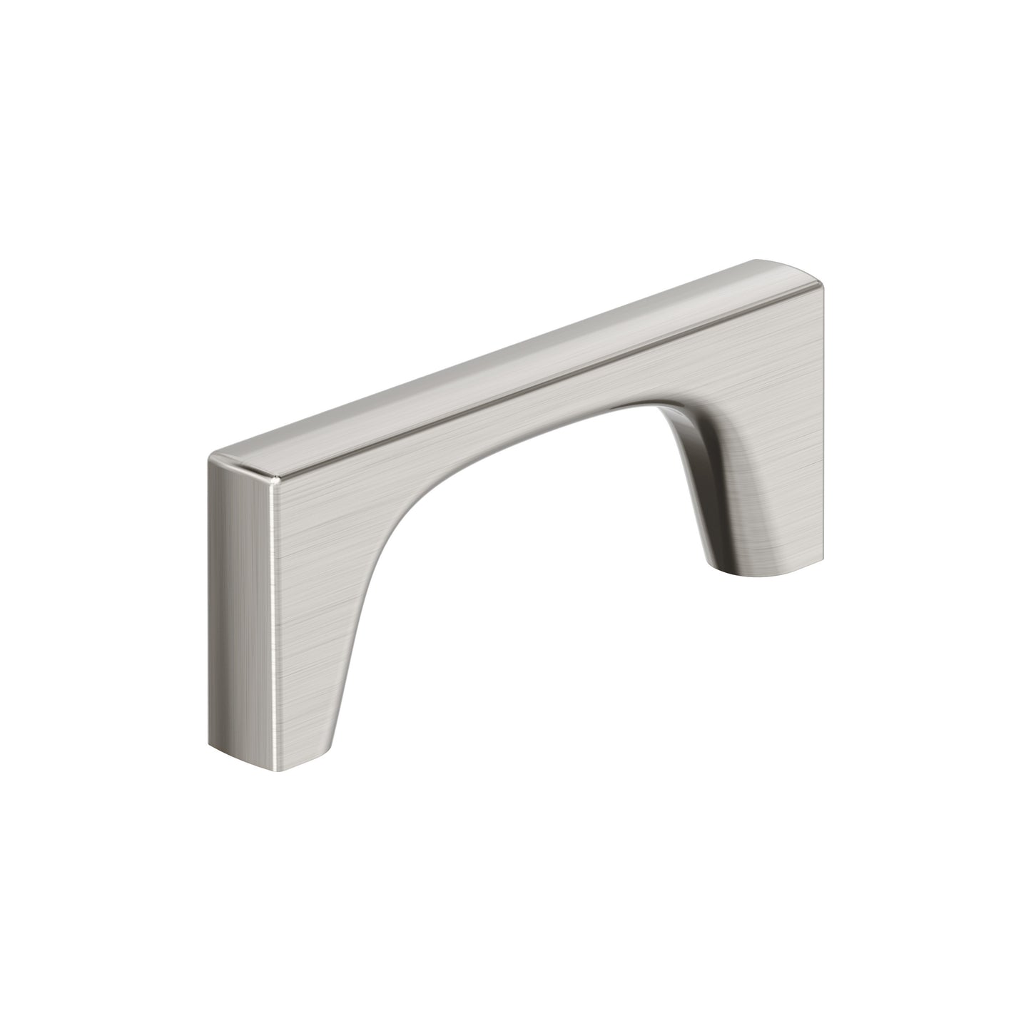 Amerock Merced Pull - 3 inch (76mm) CTC - Satin Nickel