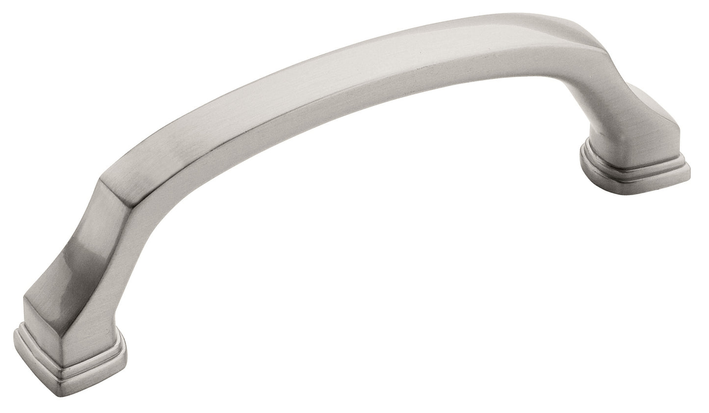Amerock Revitalize Pull - 3-3/4 inch (96mm) CTC - Satin Nickel