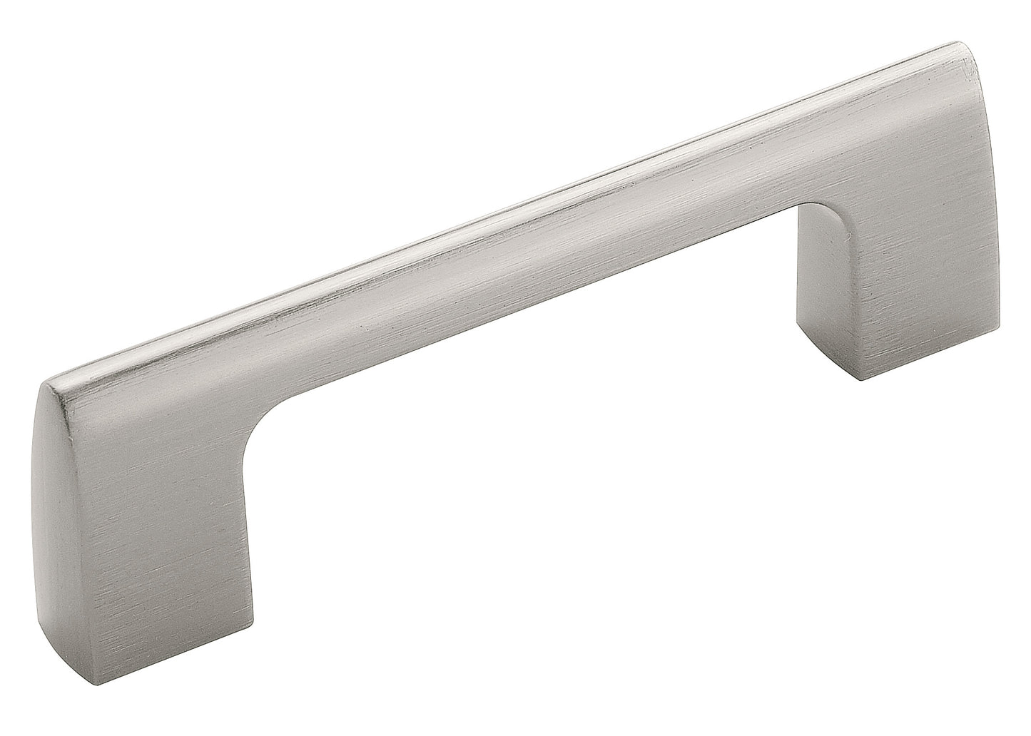 Amerock Riva Pull - 3 inch (76mm) CTC - Satin Nickel