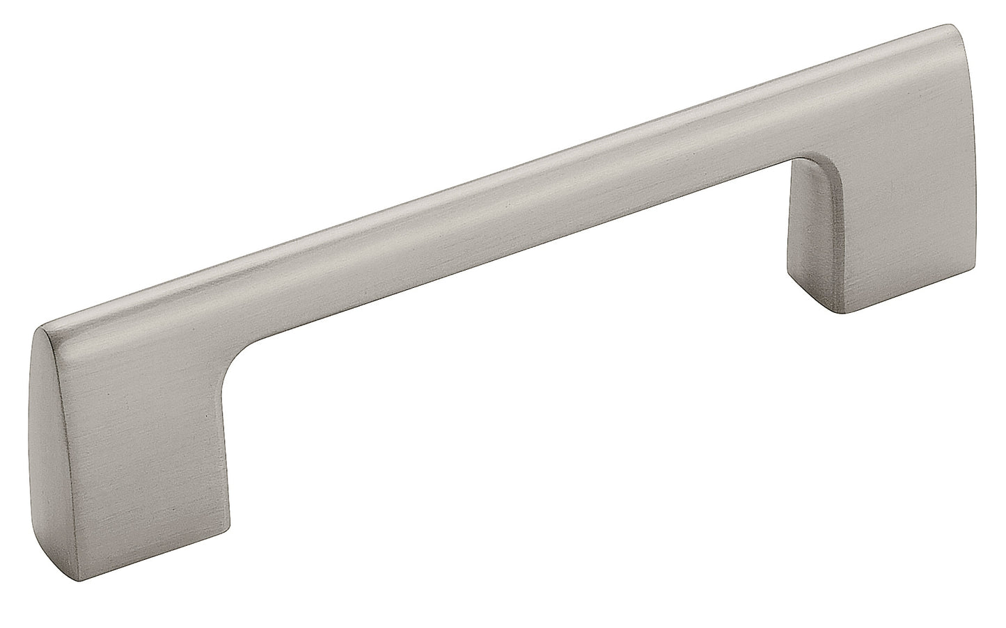 Amerock Riva Pull - 3-3/4 inch (96mm) CTC - Satin Nickel