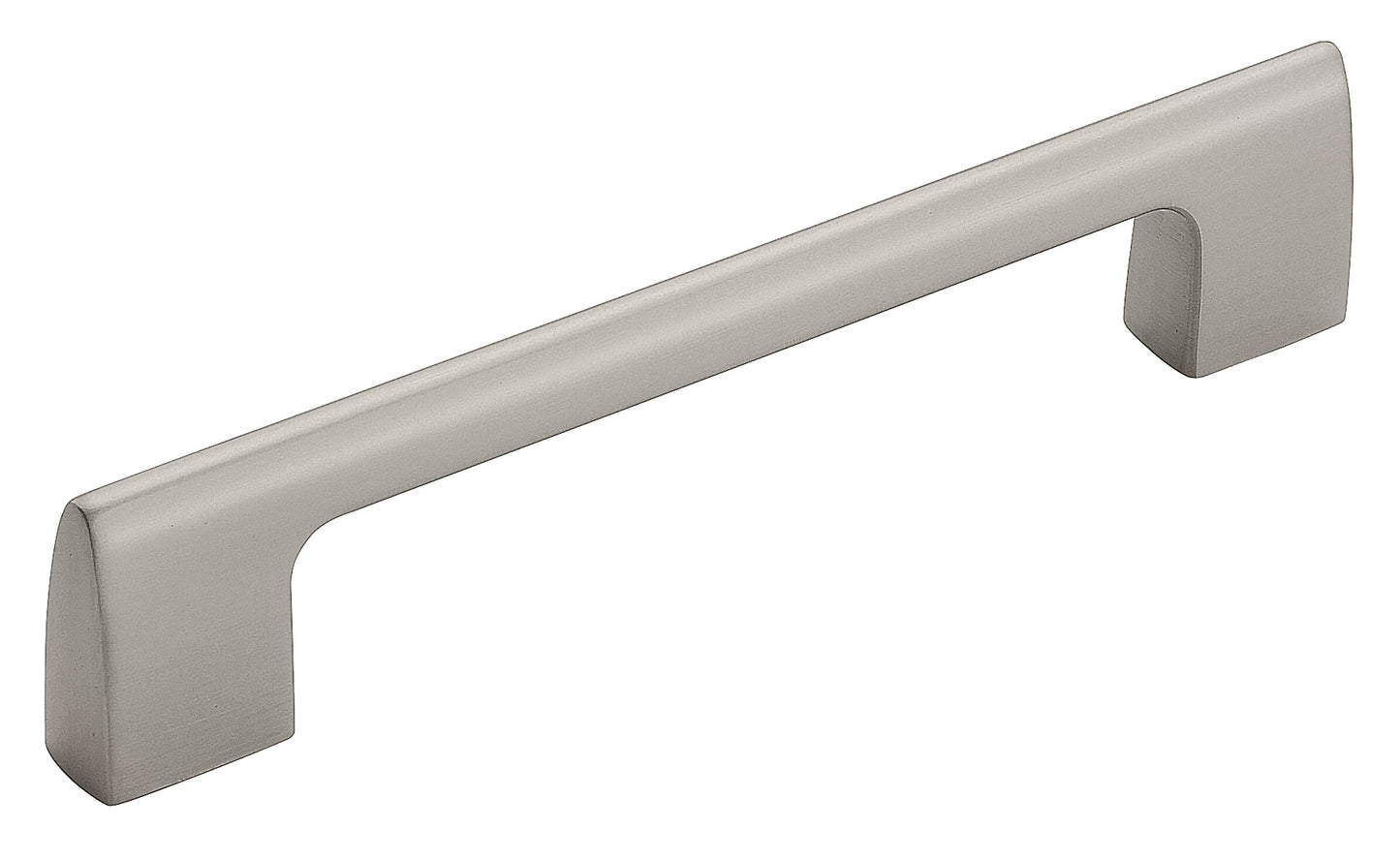 Amerock Riva Pull - 5-1/16 inch (128mm) CTC - Satin Nickel