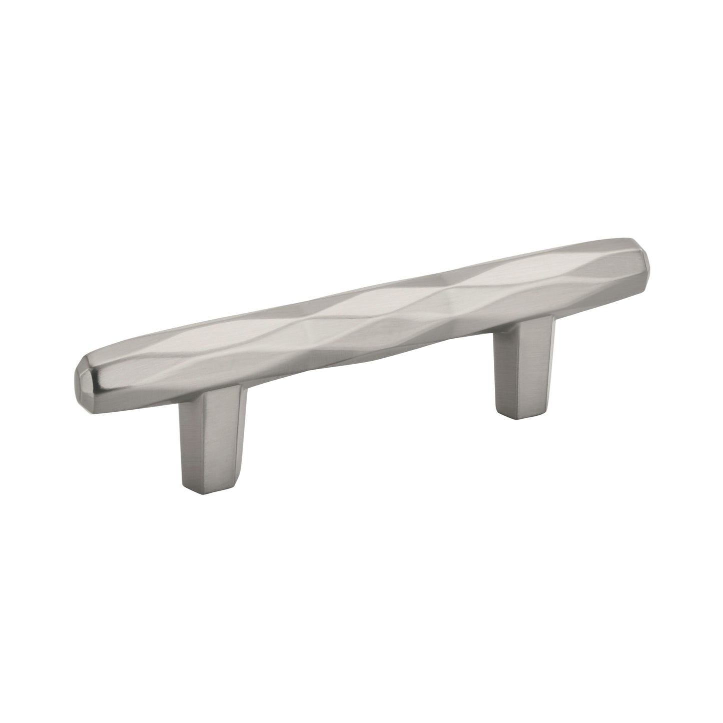 Amerock St. Vincent Pull - 3 inch (76mm) CTC - Satin Nickel