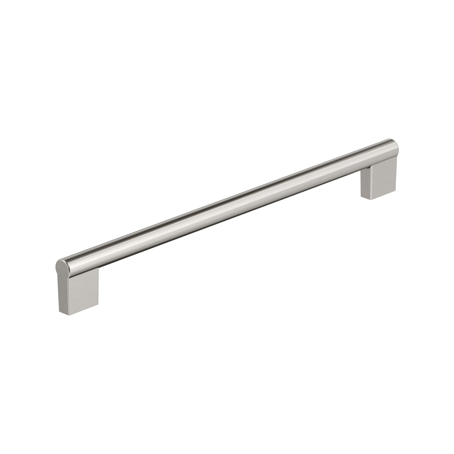 Amerock Versa Pull - 10-1/16 inch (256mm) CTC - Satin Nickel