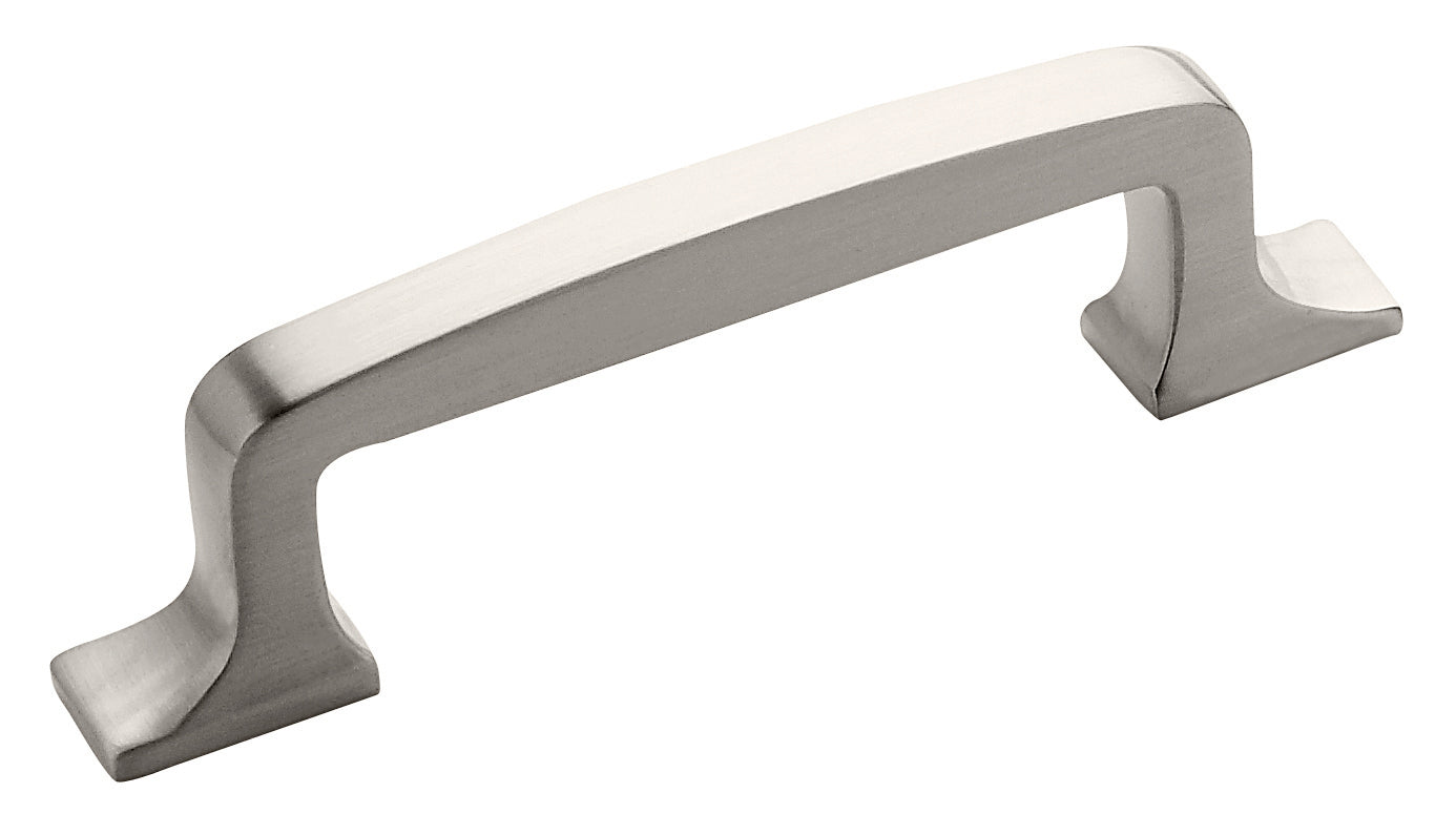 Amerock Westerly Pull - 3 inch (76mm) CTC - Satin Nickel