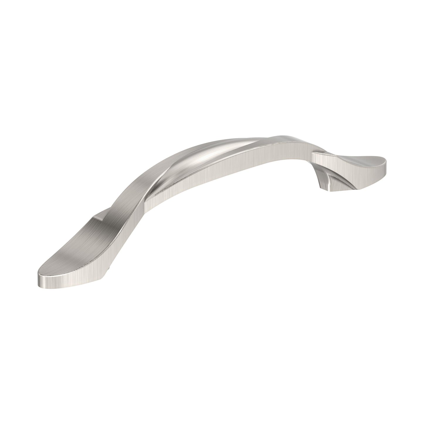 Amerock Intertwine Pull - 3-3/4 inch (96mm) CTC - Satin Nickel