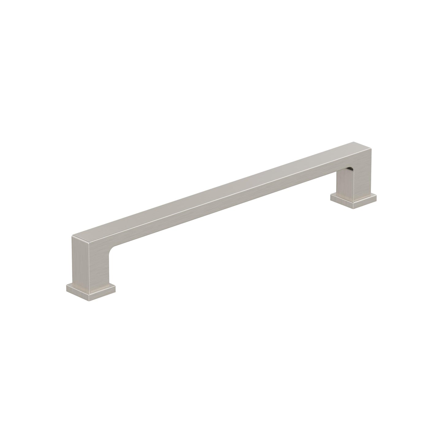 Amerock Bridgeport Pull - 6-5/16 inch (160mm) CTC - Satin Nickel