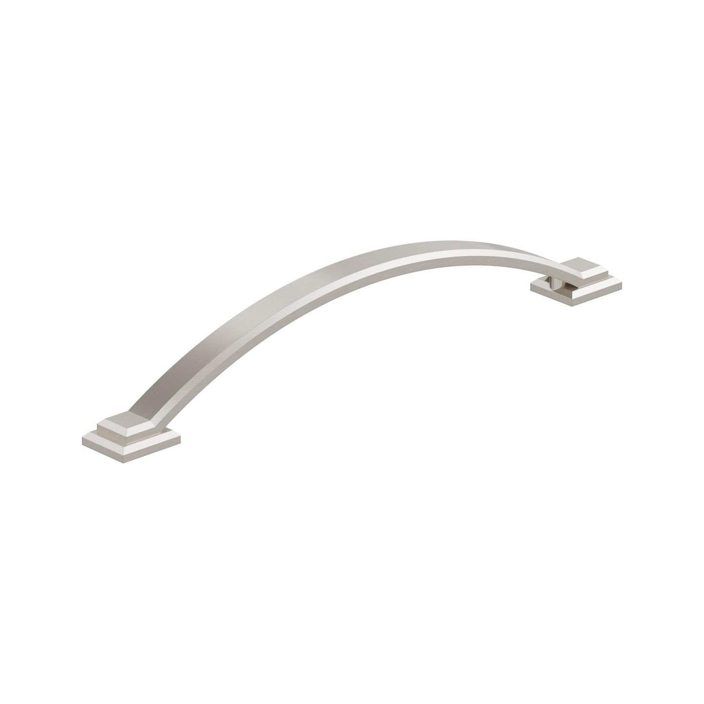 Amerock Sheffield Pull - 6-5/16 inch (160mm) CTC - Satin Nickel
