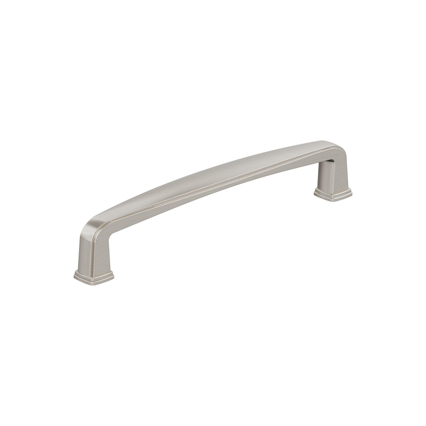 Amerock Franklin Pull - 5-1/16 inch (128mm) CTC - Satin Nickel