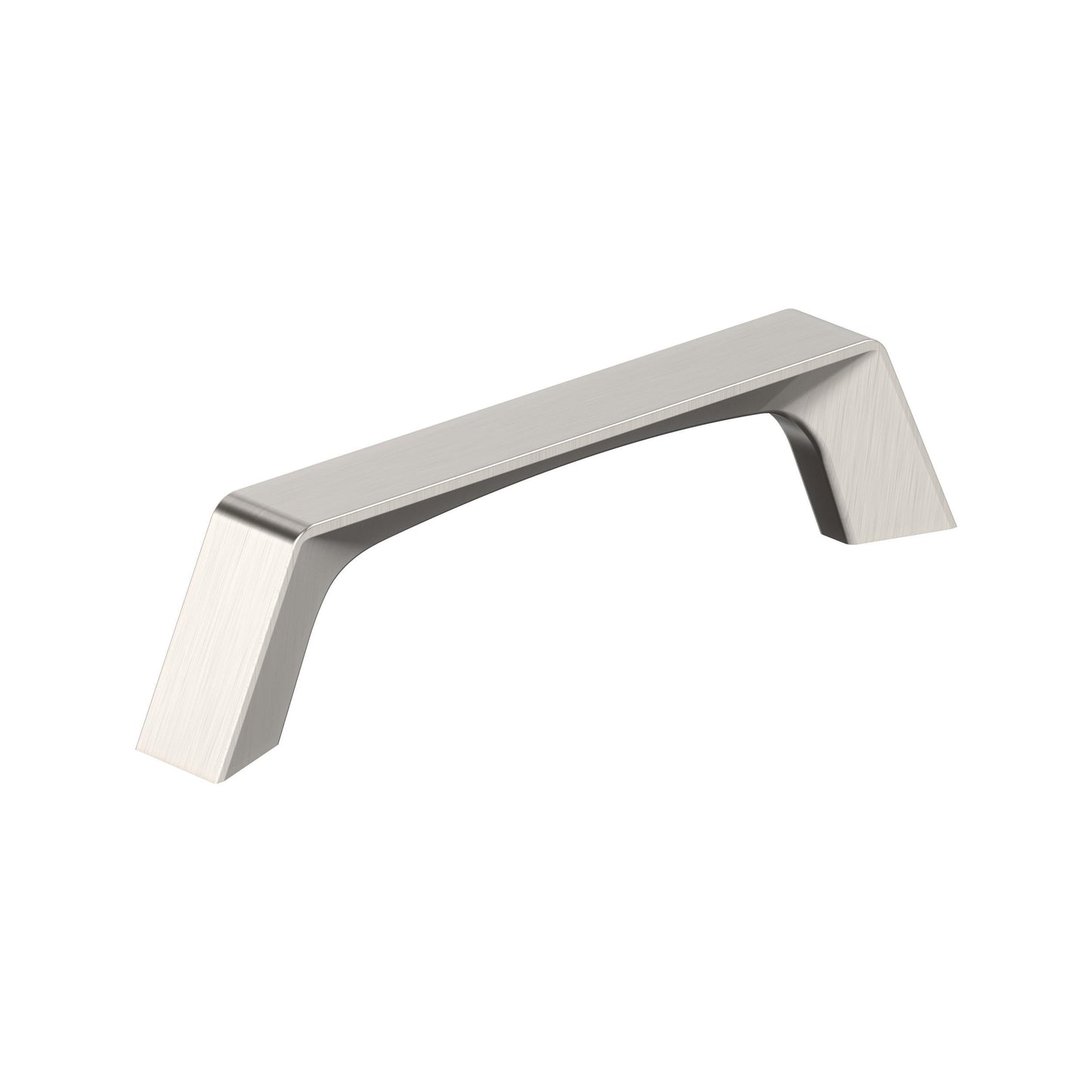 Amerock Evolve Pull - 3-3/4 inch (96mm) CTC - Satin Nickel