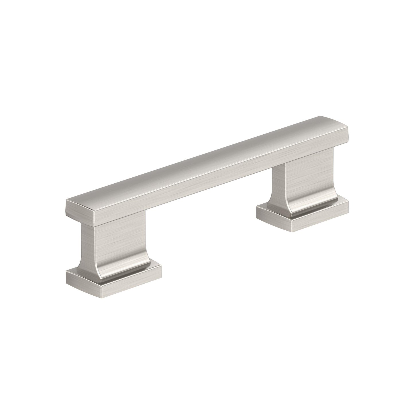Amerock Triomphe Pull - 3 inch (76mm) CTC - Satin Nickel
