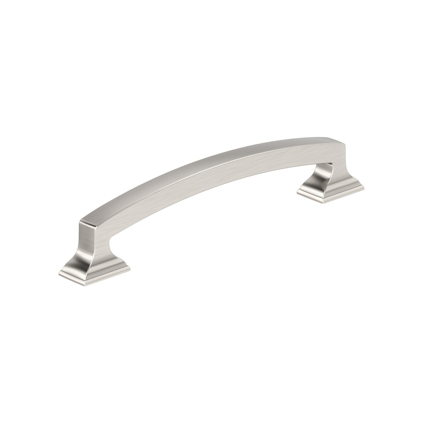 Amerock Incisive Pull - 5-1/16 inch (128mm) CTC - Satin Nickel