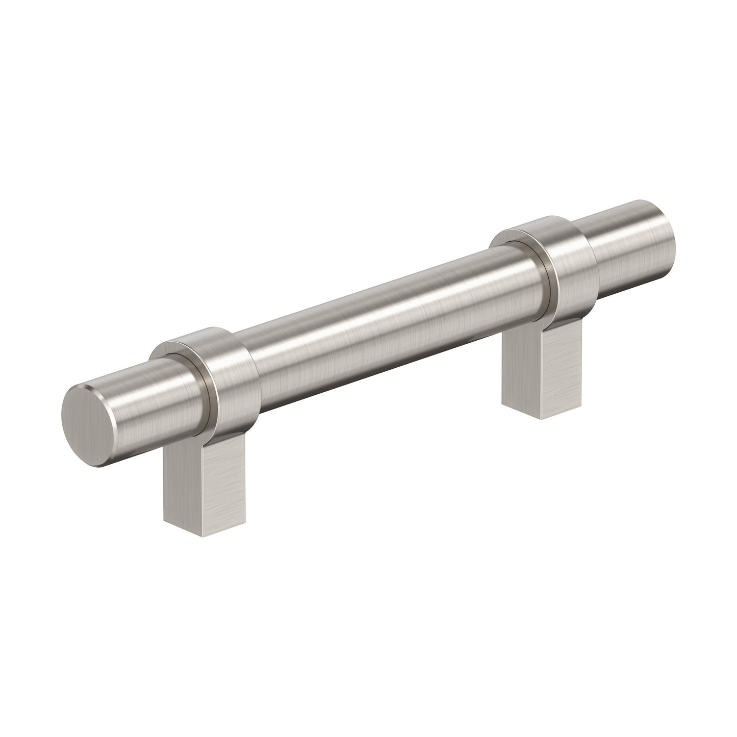 Amerock Central Pull - 3 inch (76mm) CTC - Satin Nickel