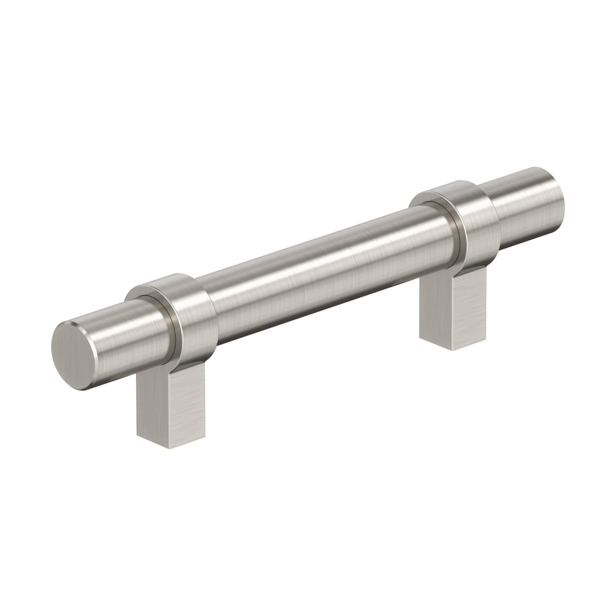 Amerock Central Cabinet Pull - Satin Nickel