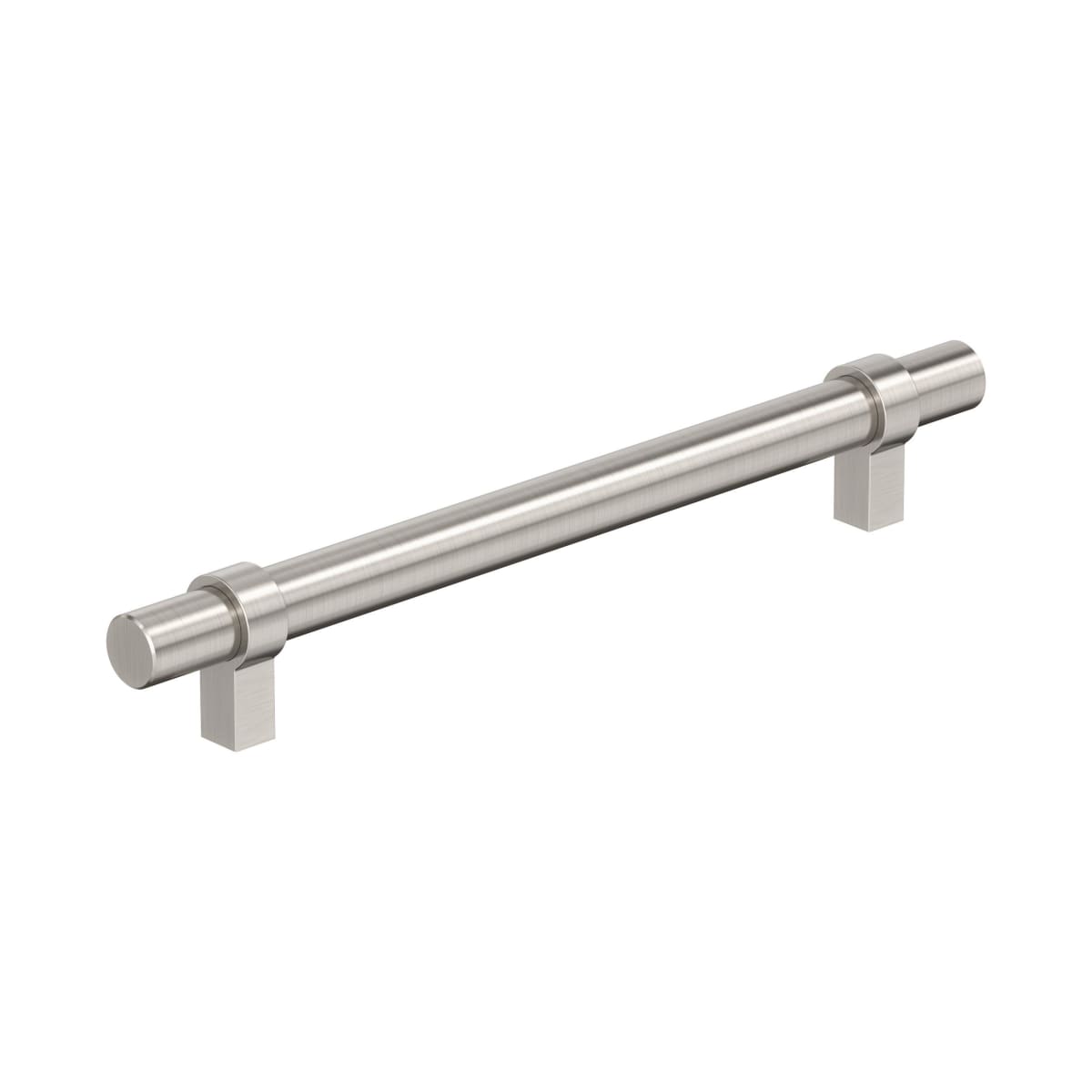 Amerock Central Cabinet Pull - Satin Nickel