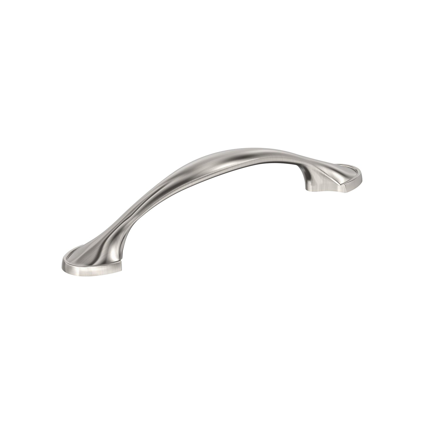 Amerock Fairfield Pull - 3-3/4 inch (96mm) CTC - Satin Nickel