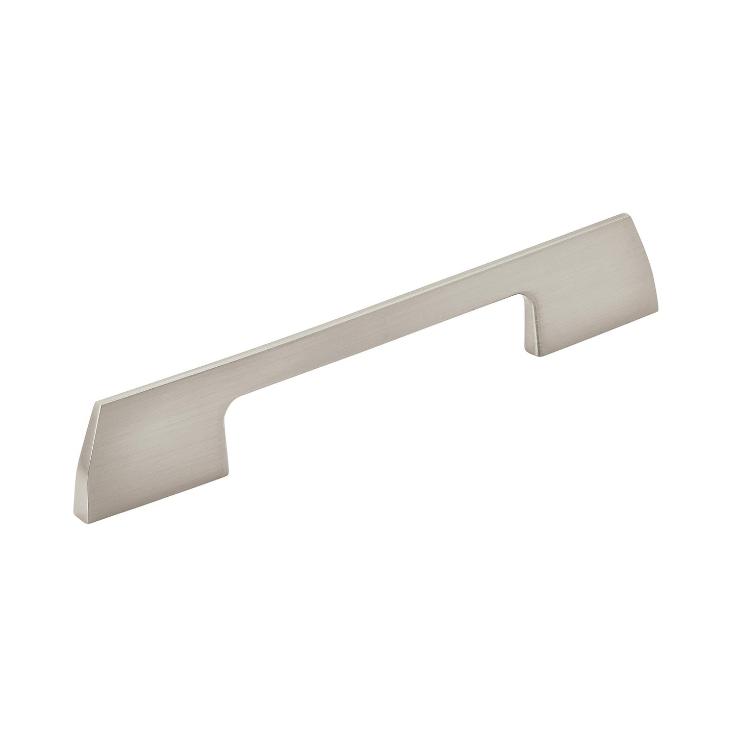 Amerock Angle Pull - 5-1/16 inch (128mm) CTC - Satin Nickel